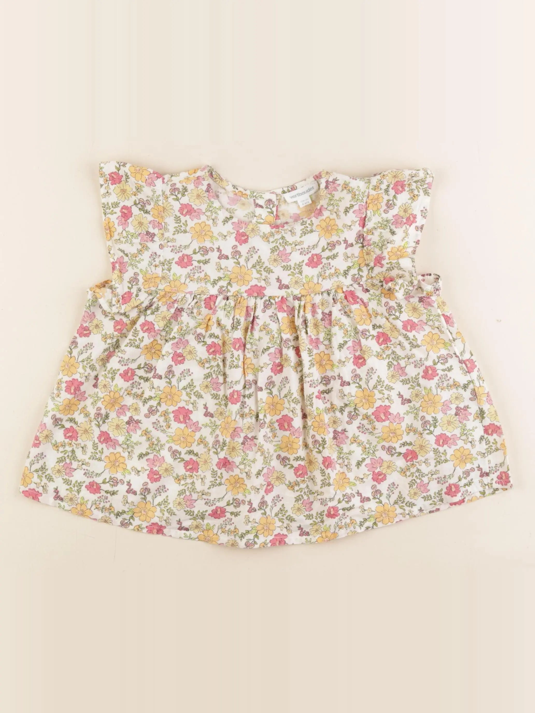 Vertbaudet - blouse multicolore - 4 ans