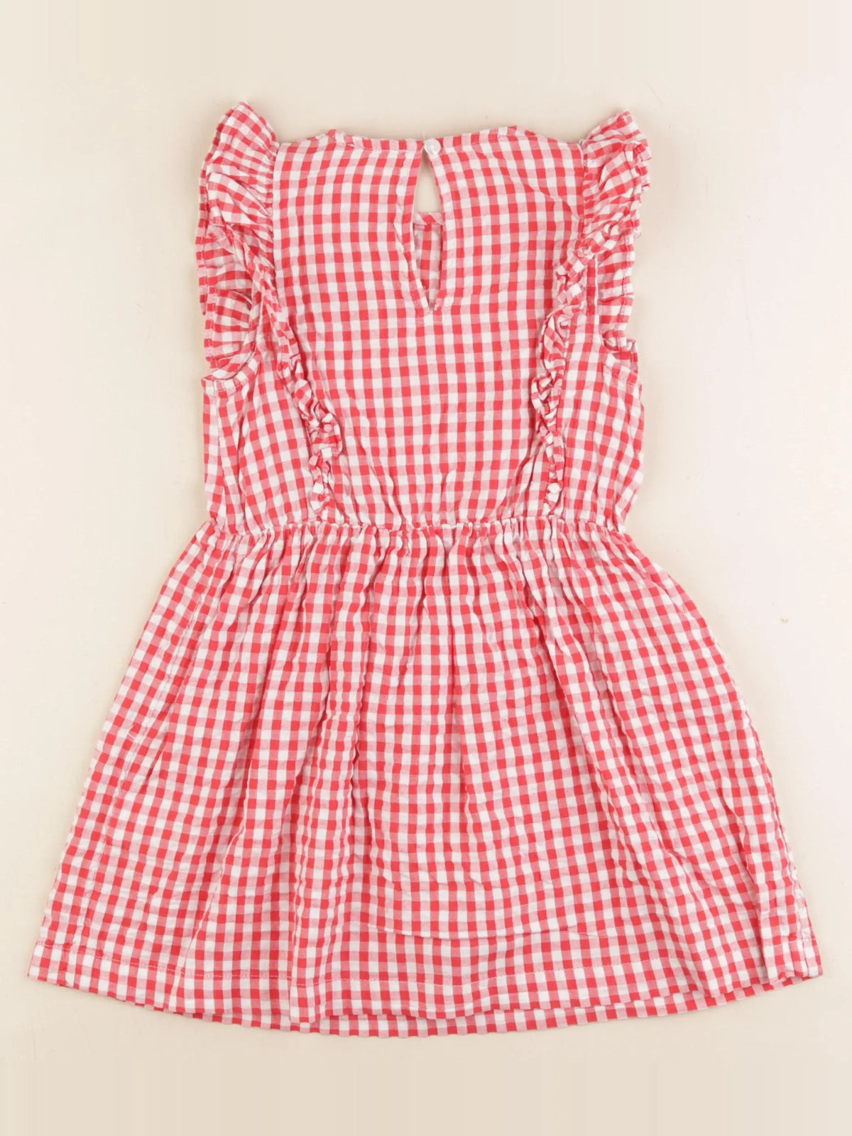 Vertbaudet - robe rouge - 5 ans