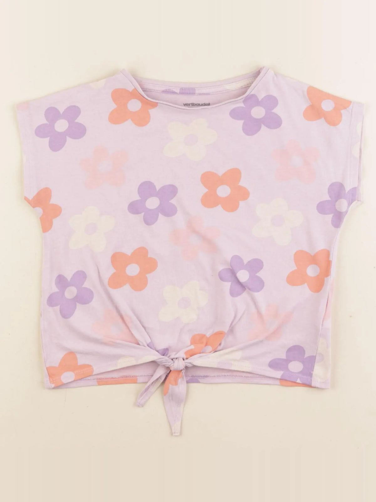 Vertbaudet - tee-shirt rose - 5 ans