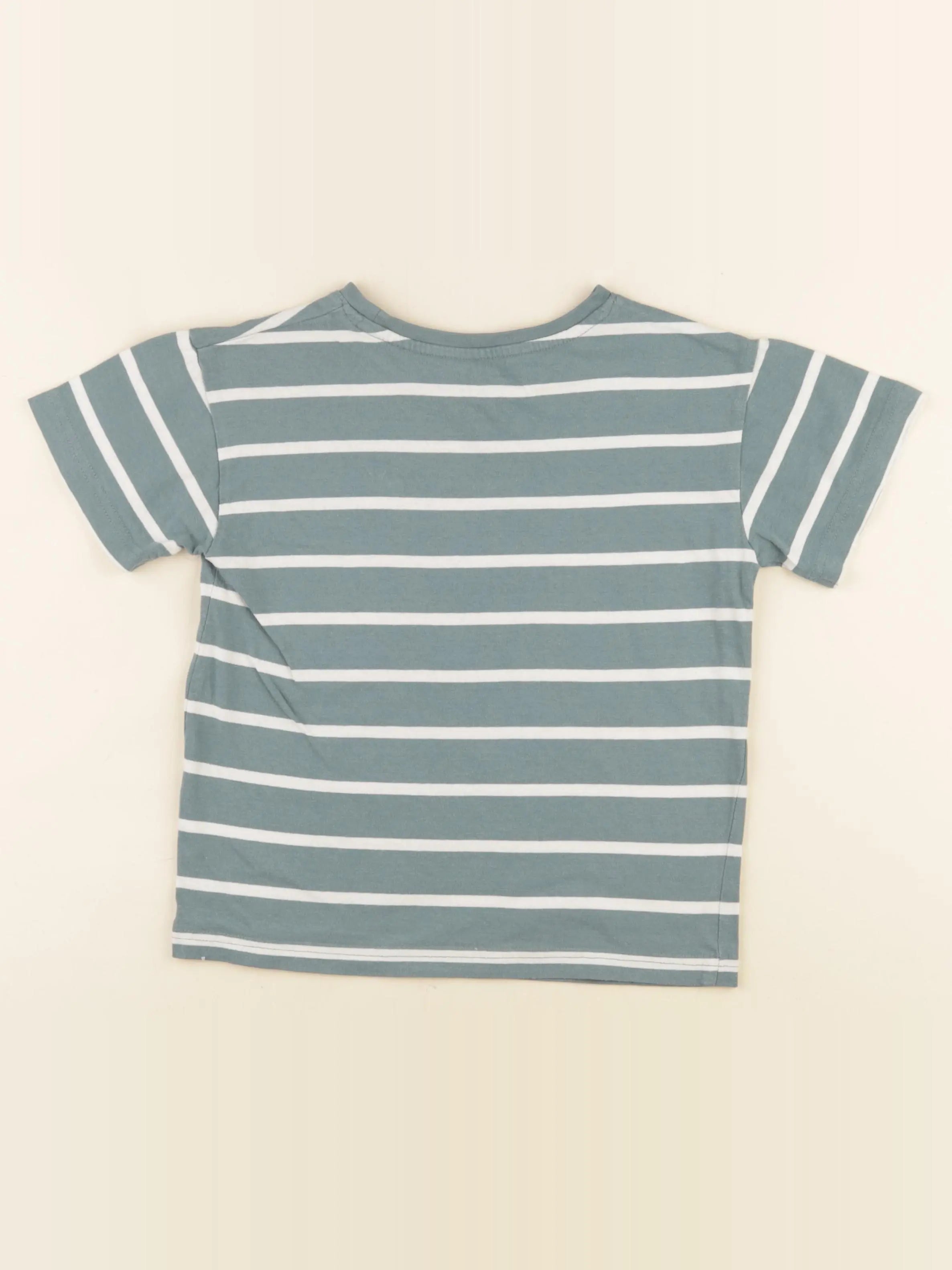 Vertbaudet - tee-shirt vert - 6 ans