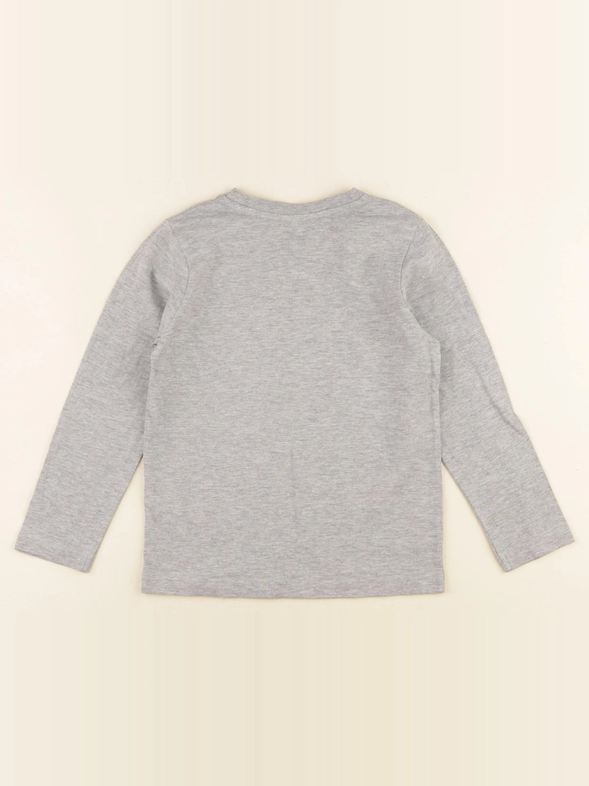 Vertbaudet - tee-shirt gris - 6 ans