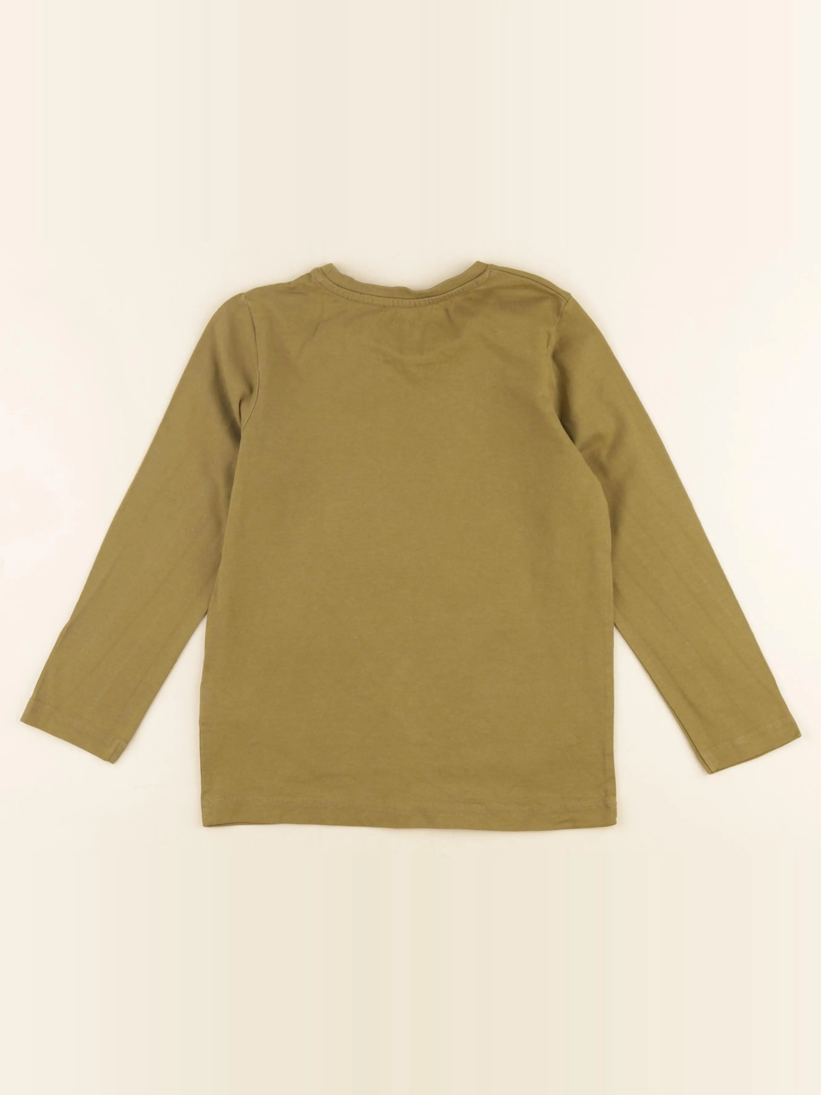 Vertbaudet - tee-shirt vert - 6 ans