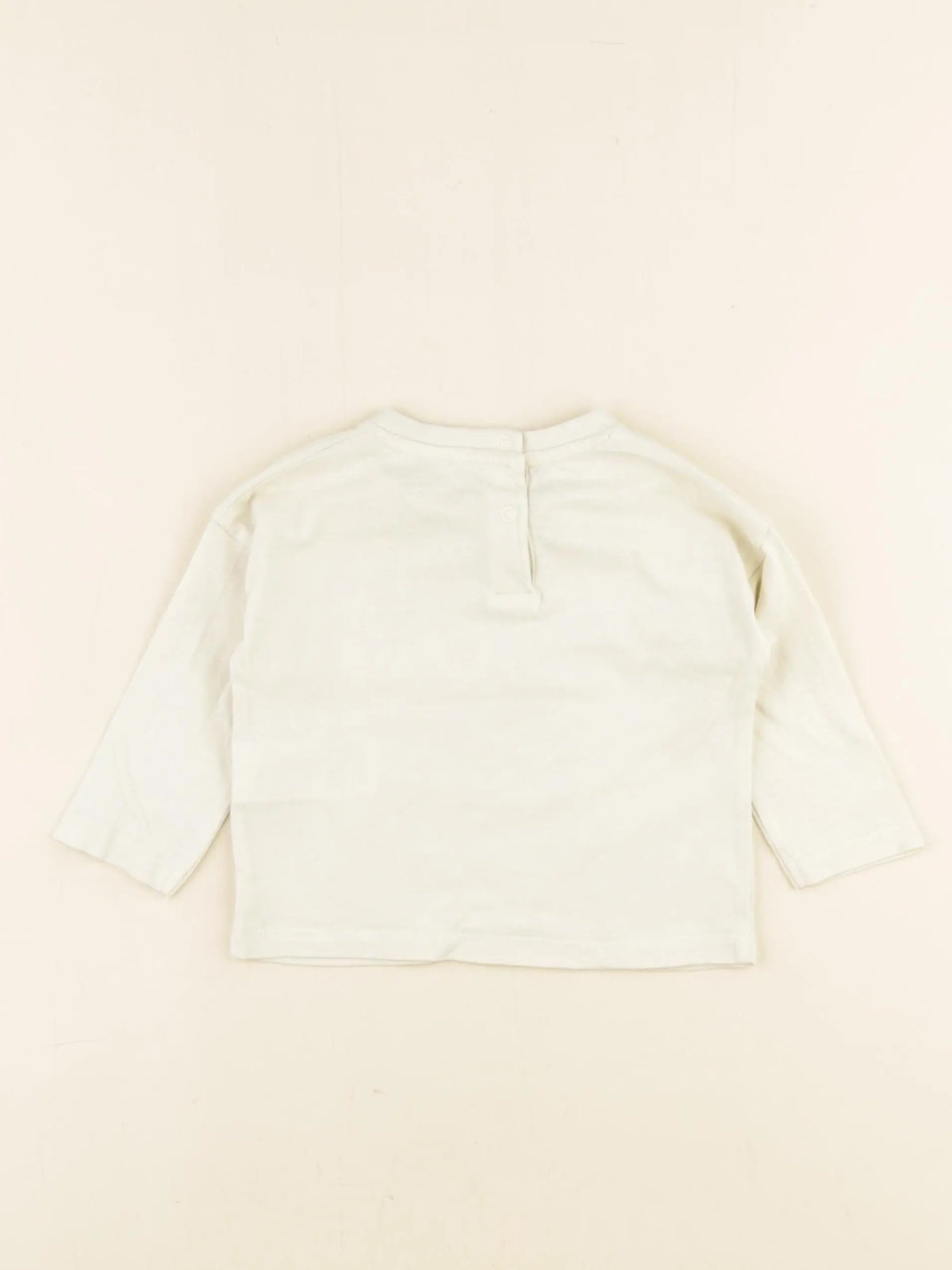 Vertbaudet - tee-shirt beige - 6 mois à 6 ans