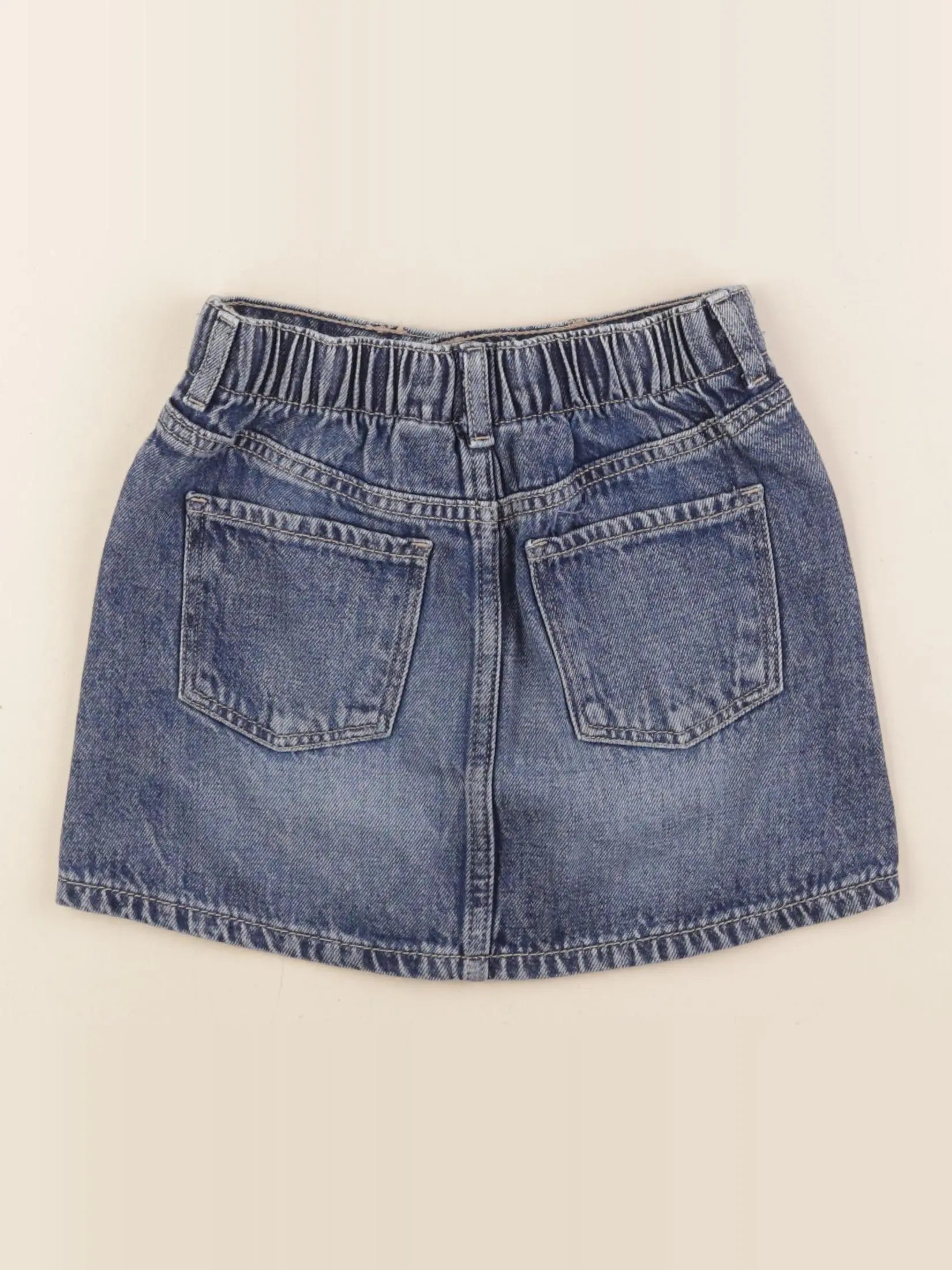 H&M - jupe bleu - 4/5 ans