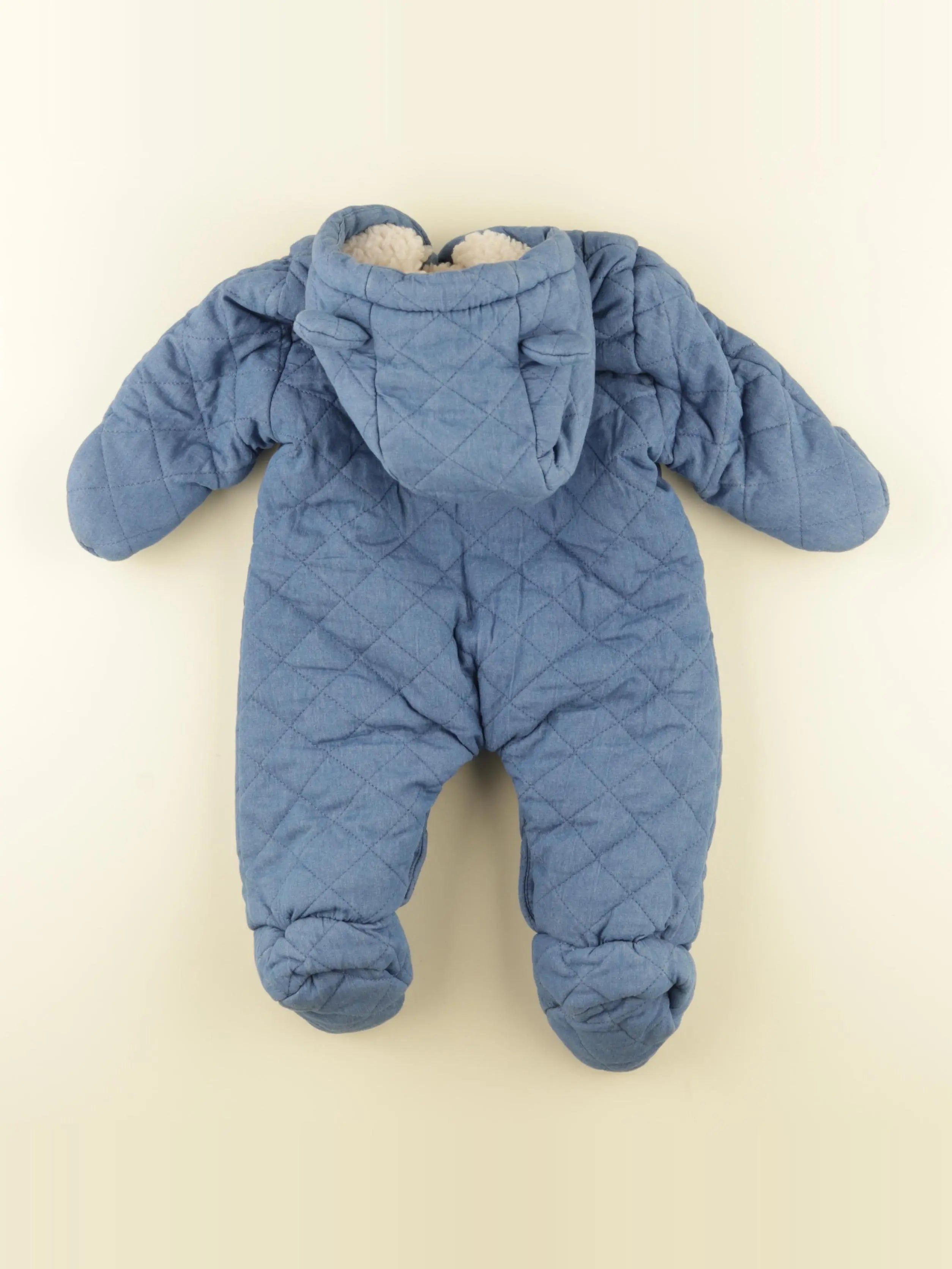 Vertbaudet - combi-pilote bleu - 6 mois