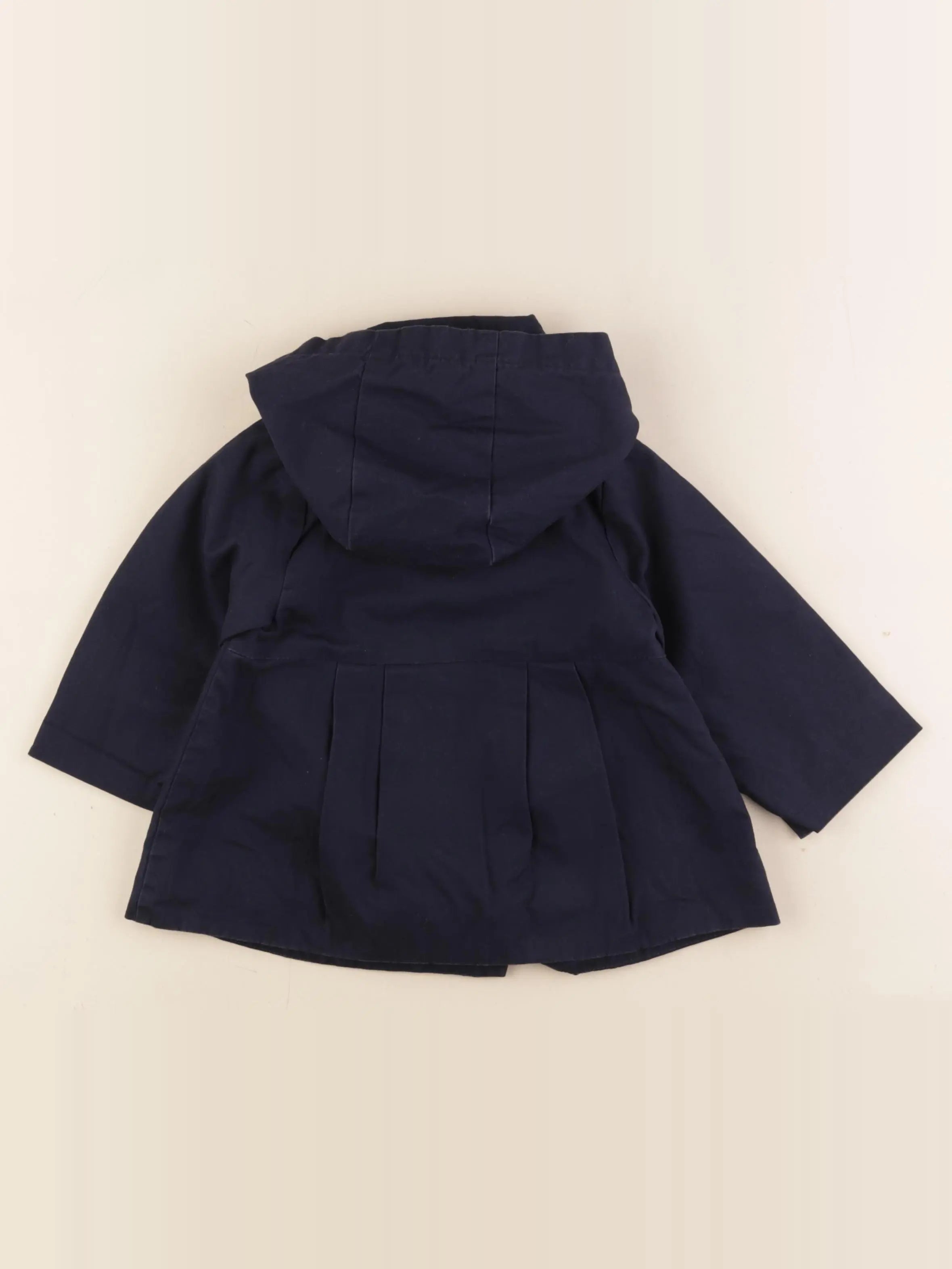 Jacadi - veste doublé bleu - 18 mois