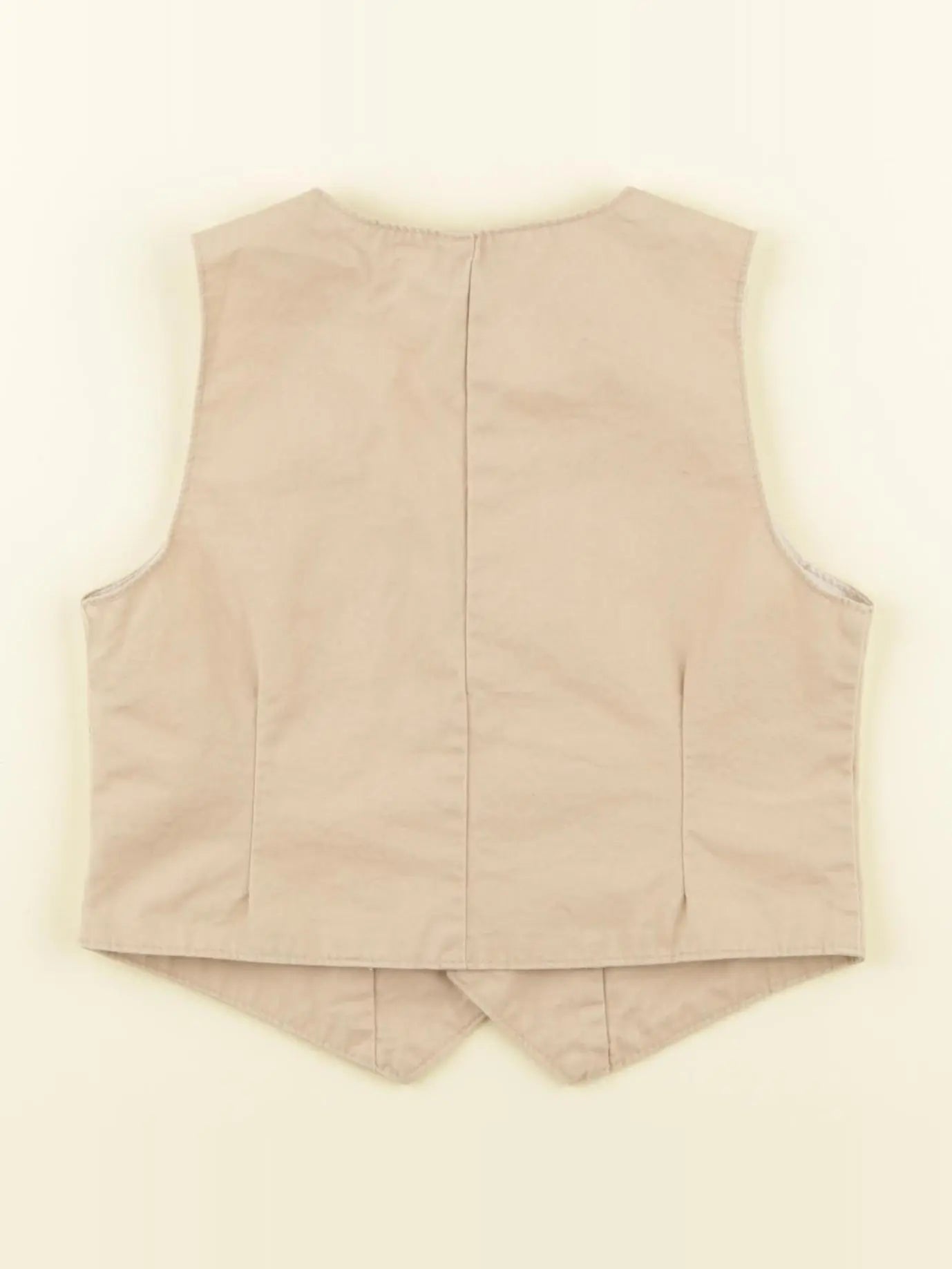 Vertbaudet - gilet beige - 2 ans