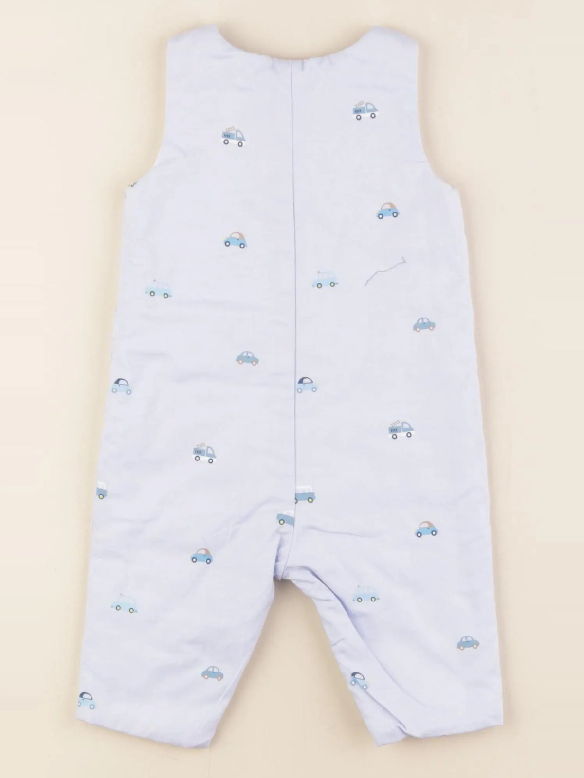 Jacadi - combinaison doublé bleu - 3 mois