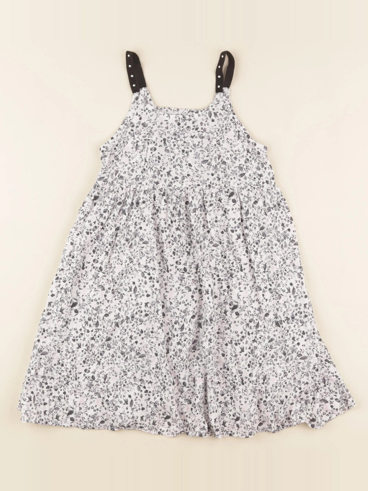 IKKS - robe blanc - 8 ans