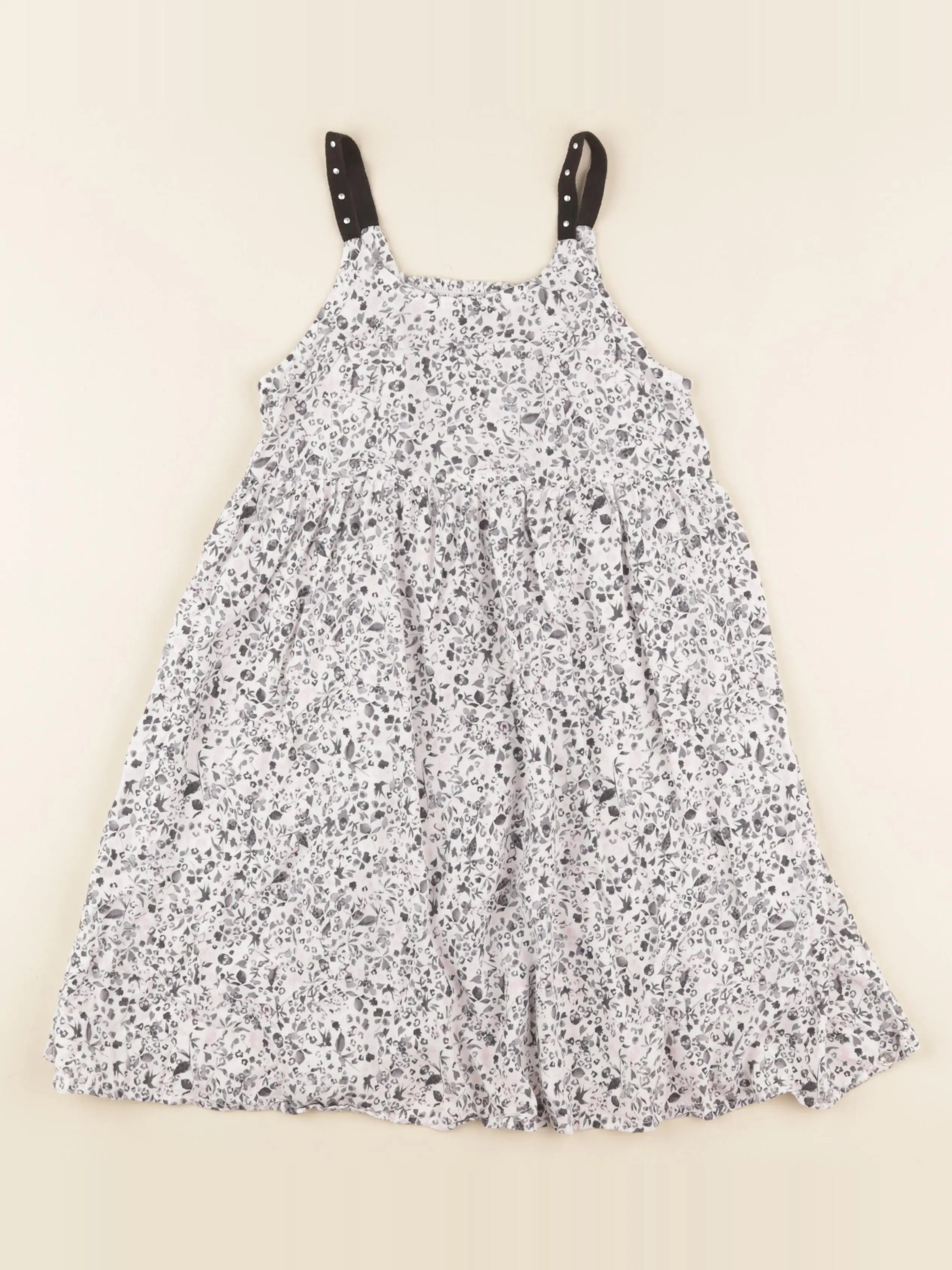 IKKS - robe blanc - 8 ans