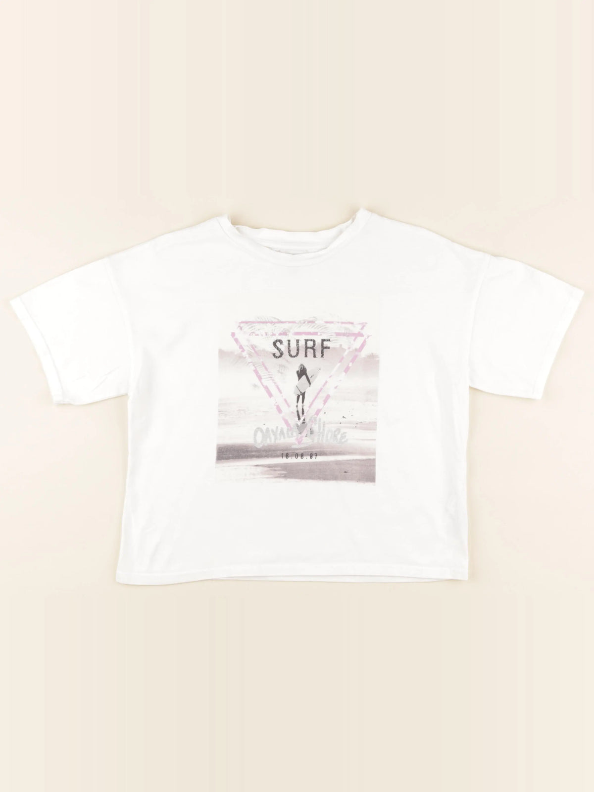 IKKS - tee-shirt blanc - 12 ans