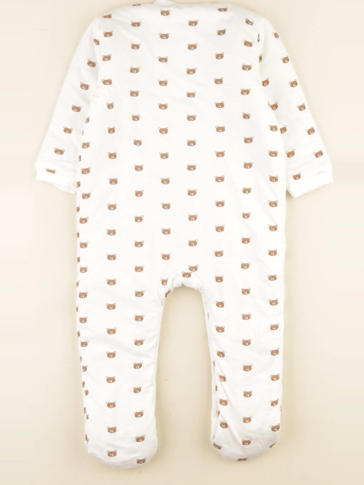 Boutchou - pyjama coton blanc - 18 mois