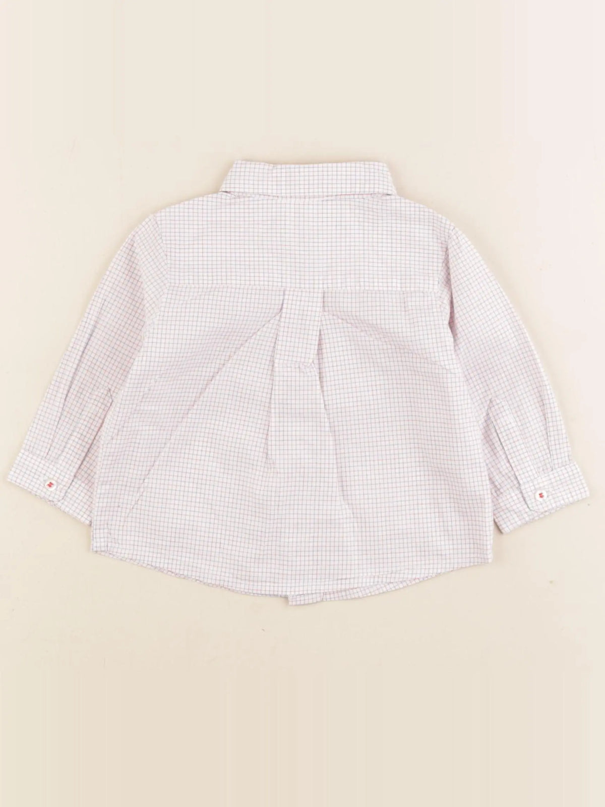 Jacadi - chemise rouge - 6 mois