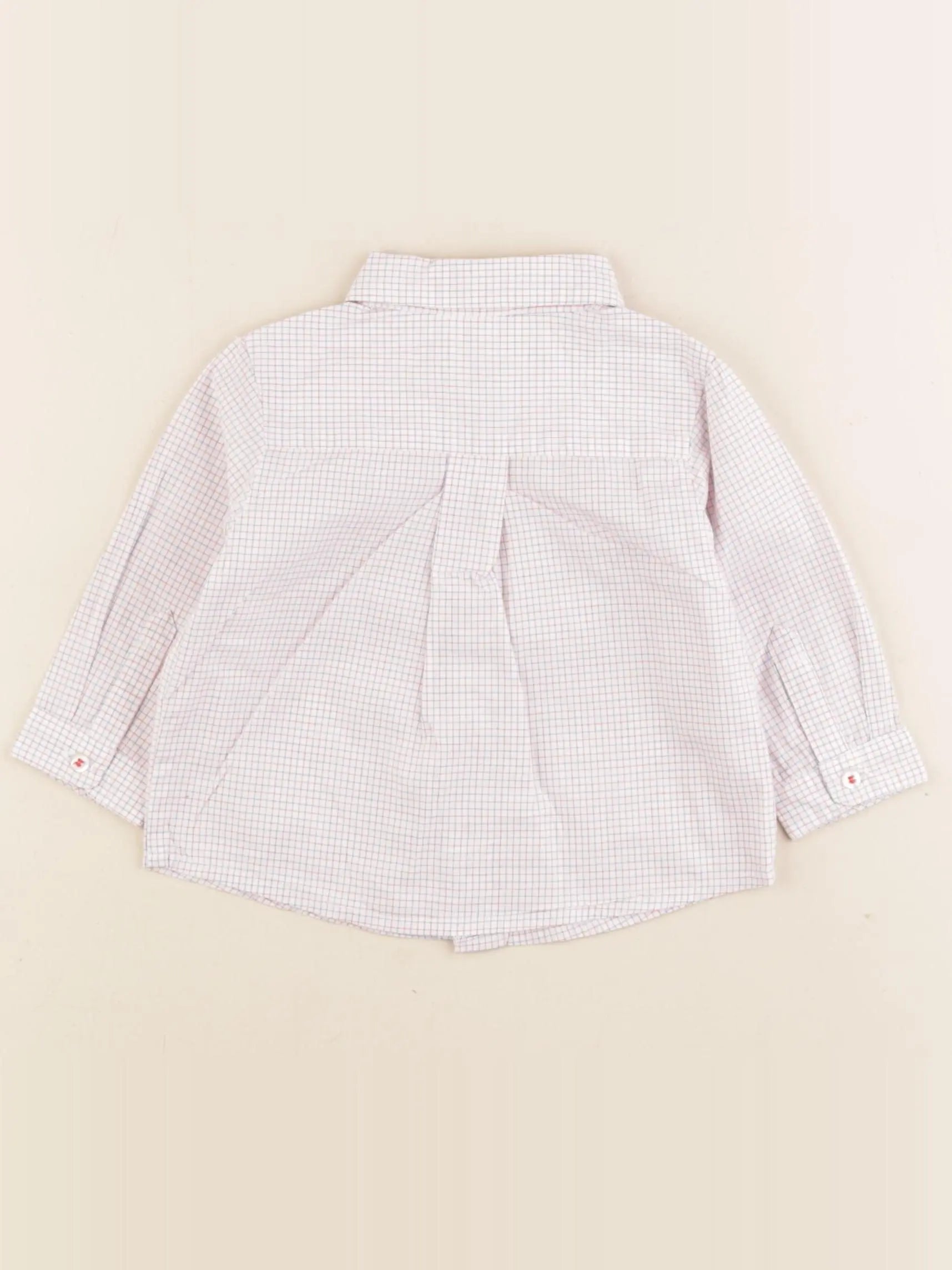 Jacadi - chemise rouge - 6 mois