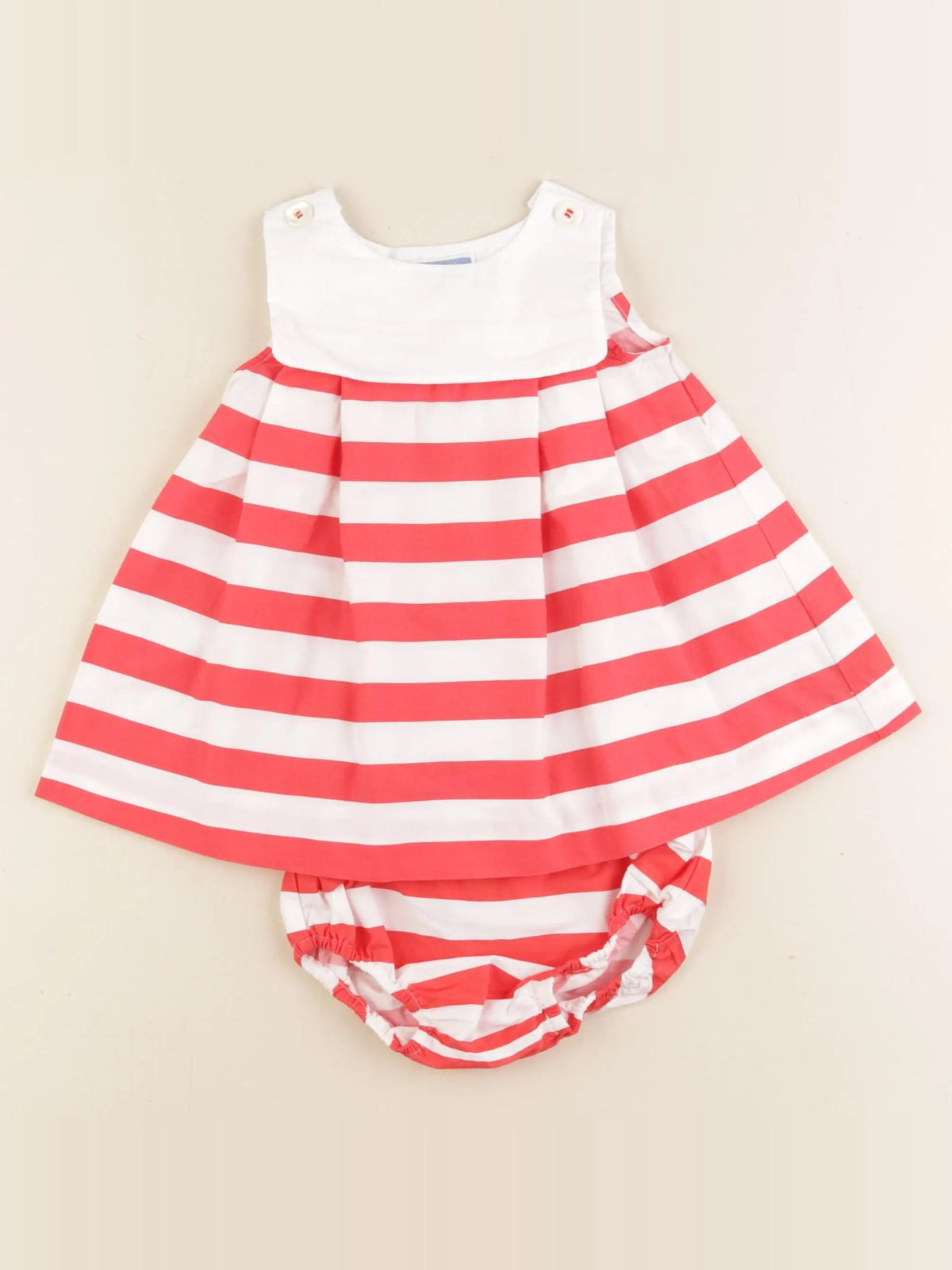 Jacadi - robe rouge - 6 mois