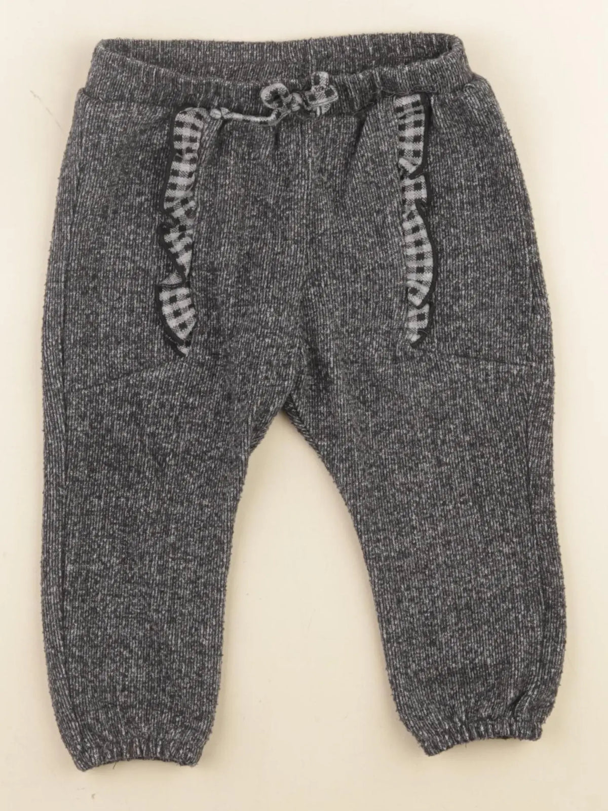 Zara - pantalon gris - 12/18 mois