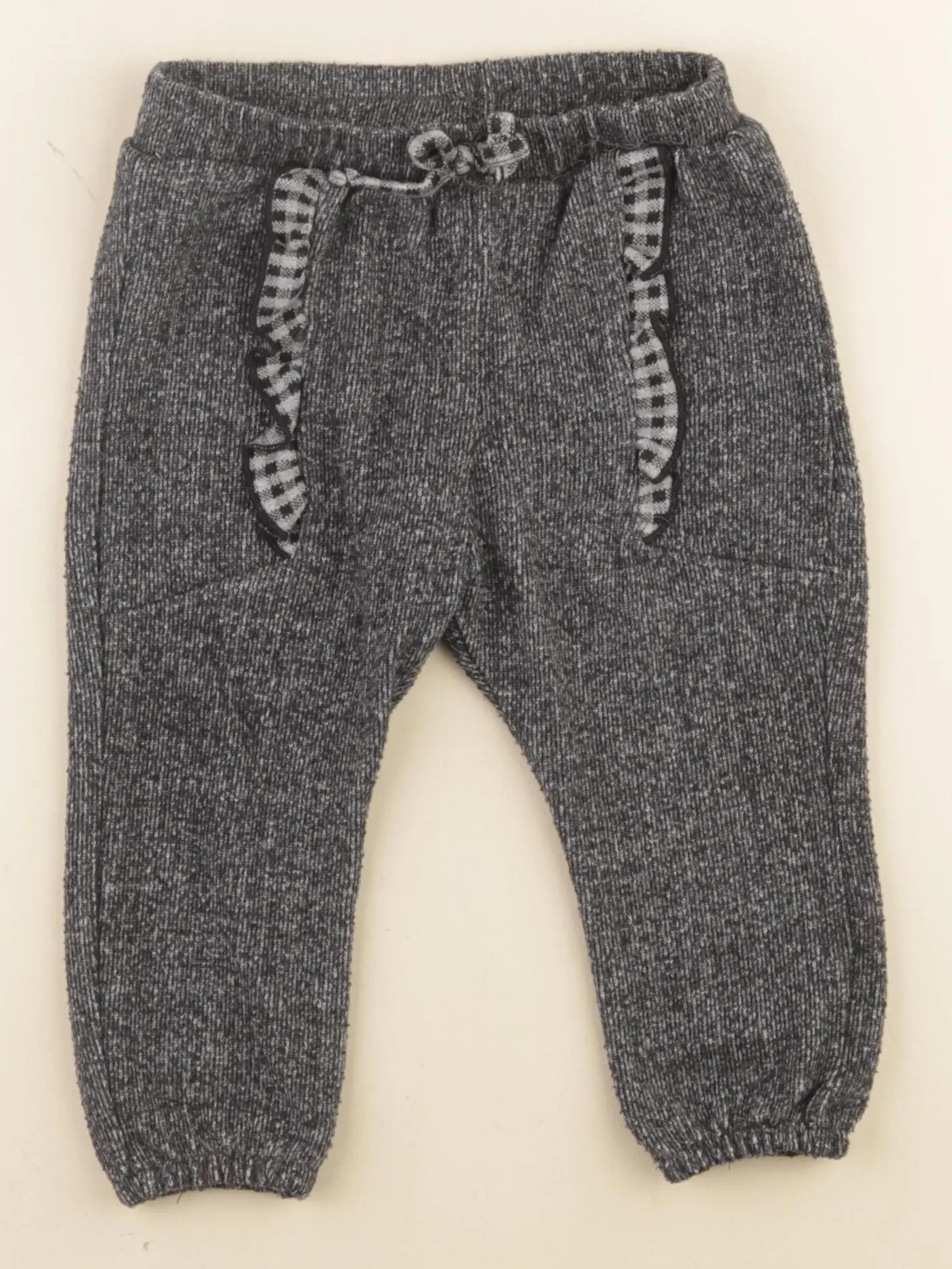 Zara - pantalon gris - 12/18 mois