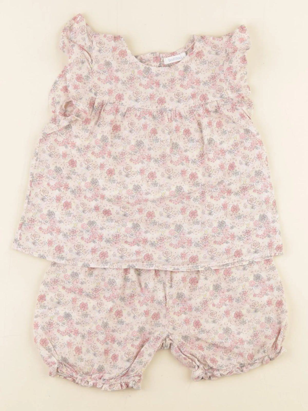 Boutchou - pyjama coton multicolore - 18 mois