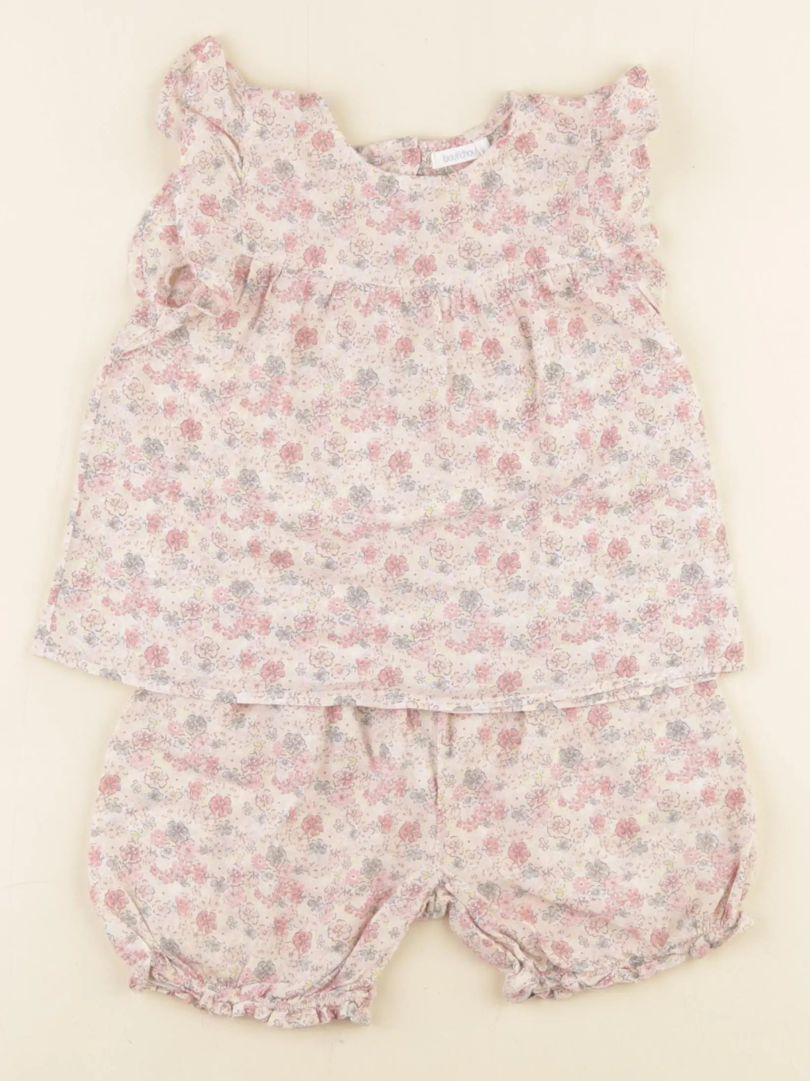 Boutchou - pyjama coton multicolore - 18 mois