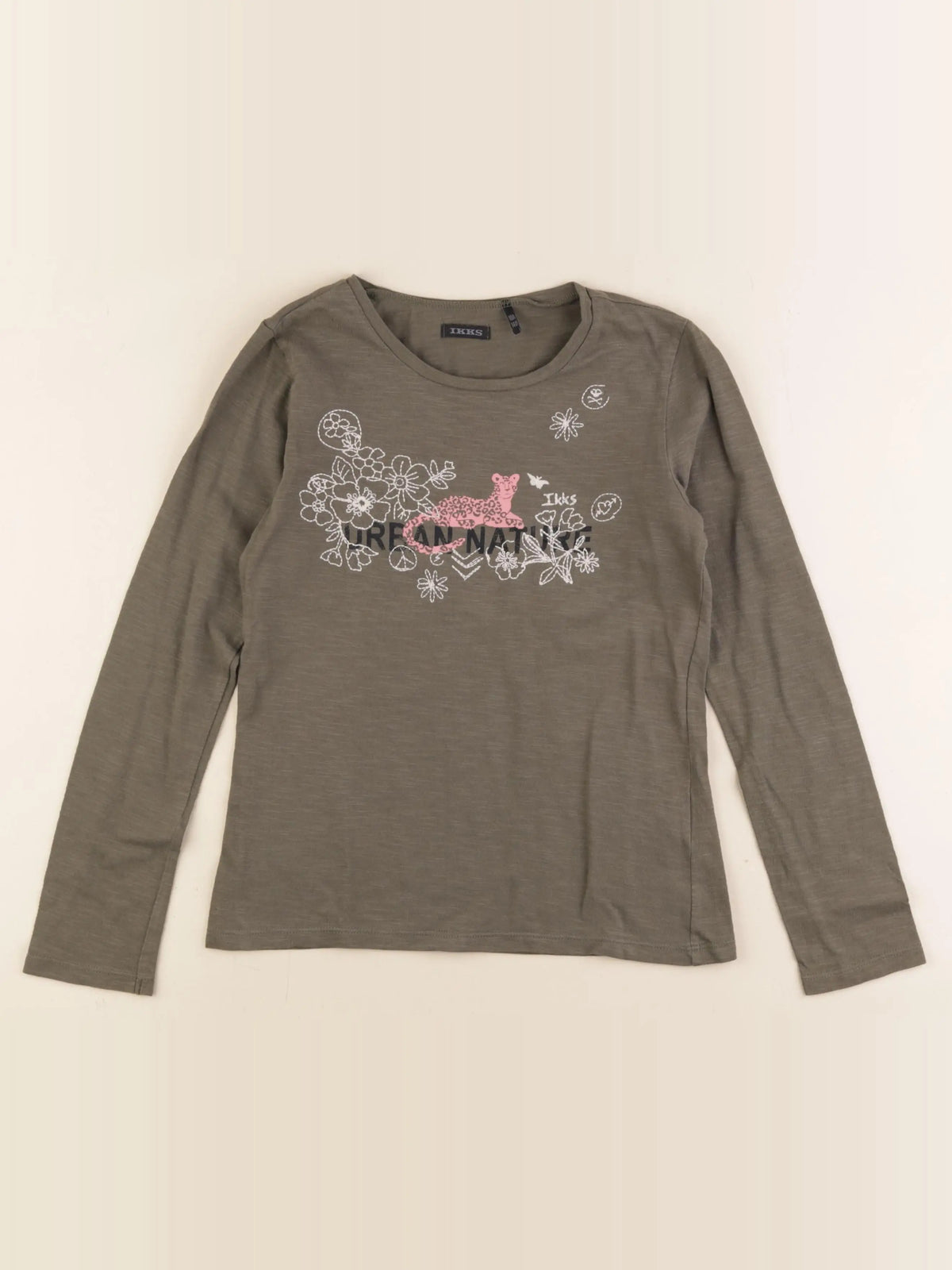 IKKS - tee-shirt vert - 10 ans