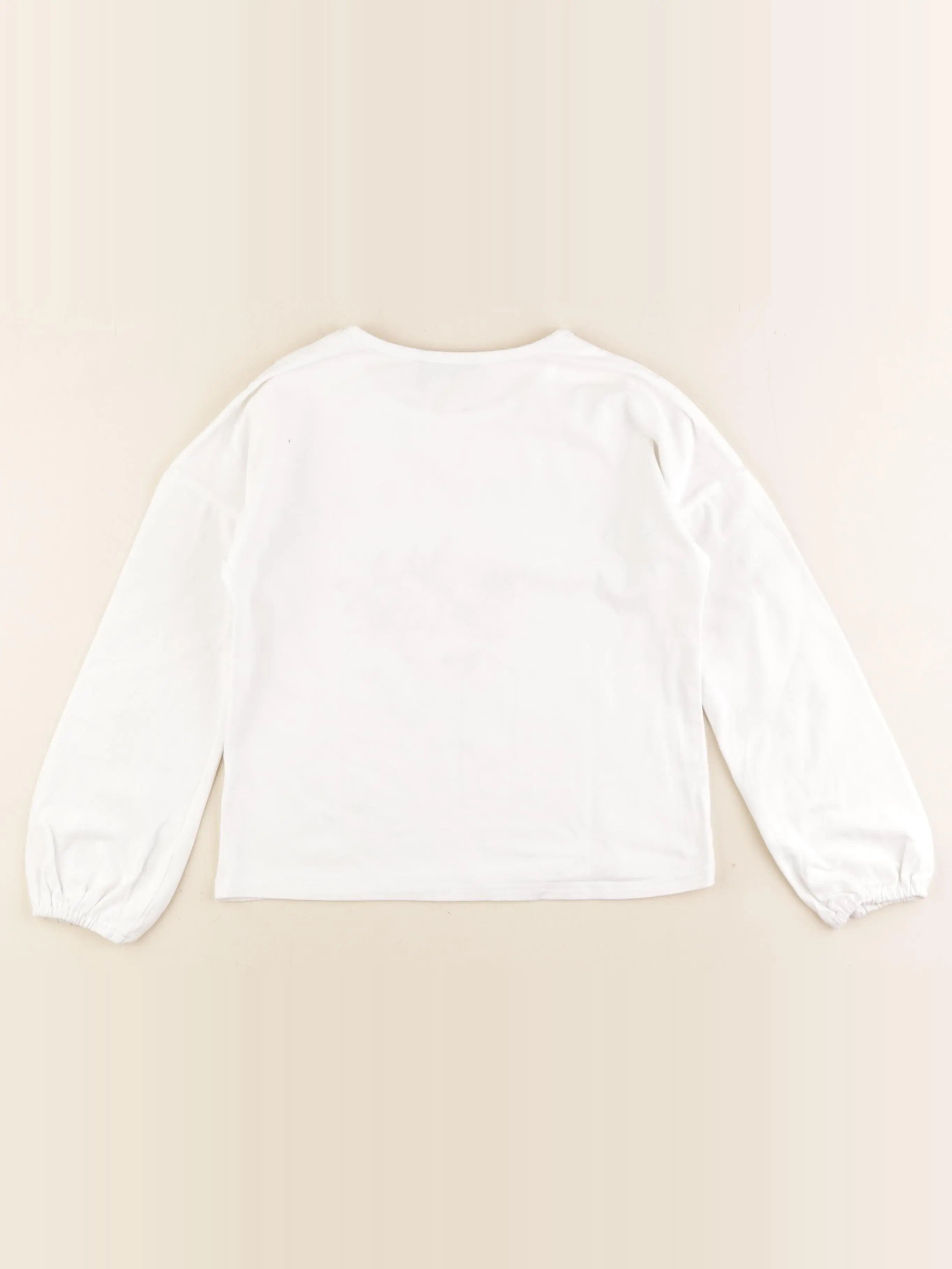 IKKS - tee-shirt blanc - 8 ans