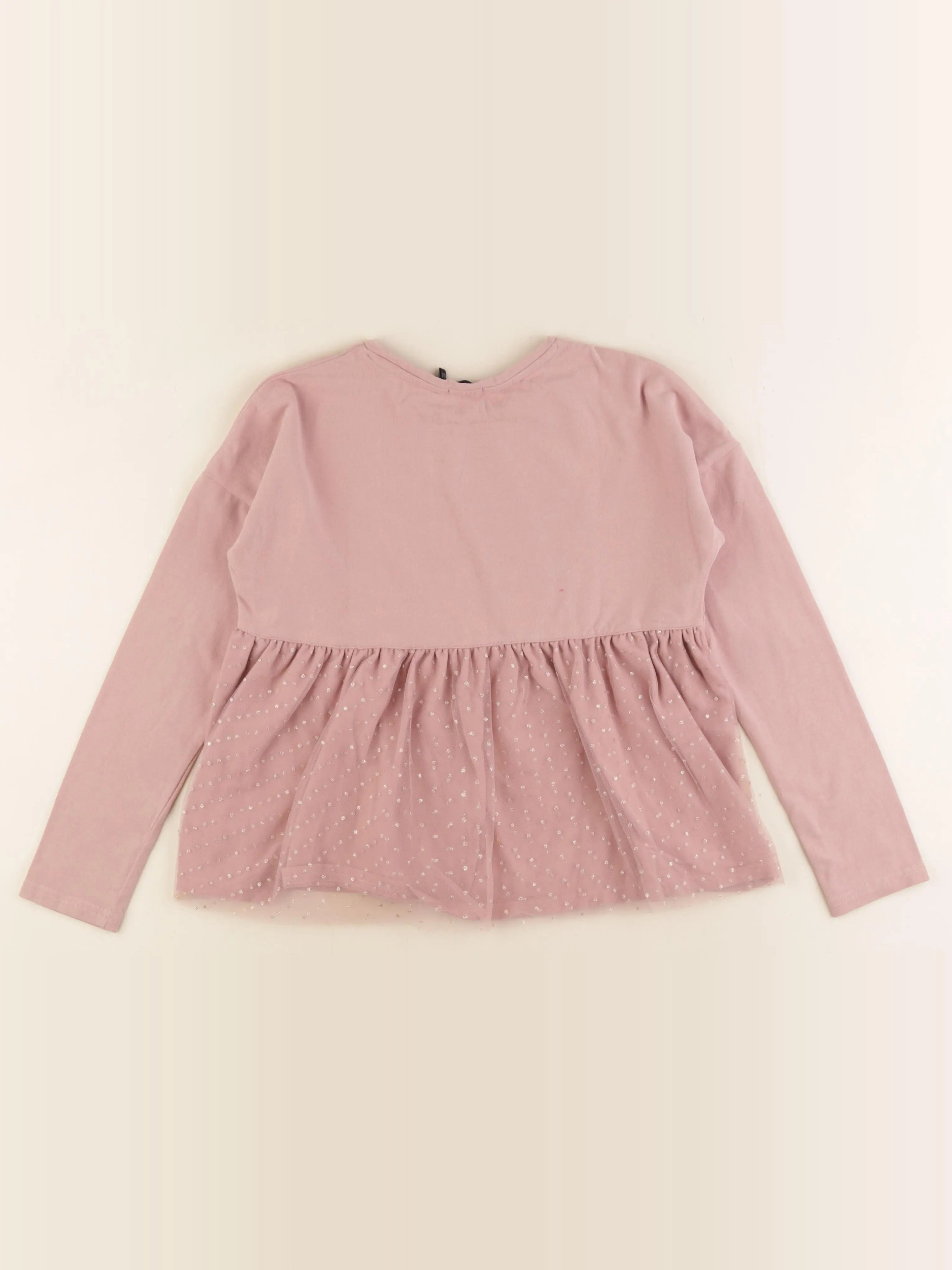 IKKS - tee-shirt rose - 10 ans