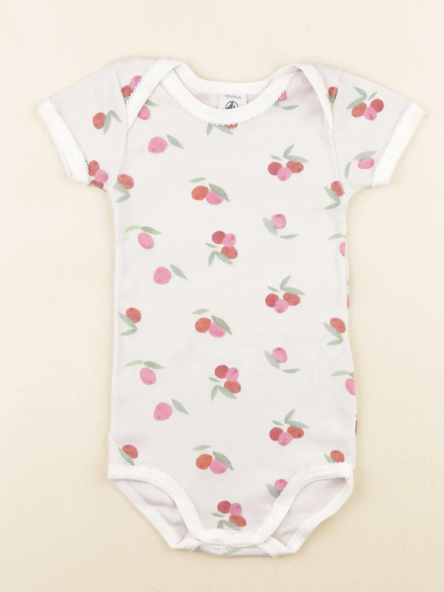 Petit Bateau - body multicolore - 18 mois