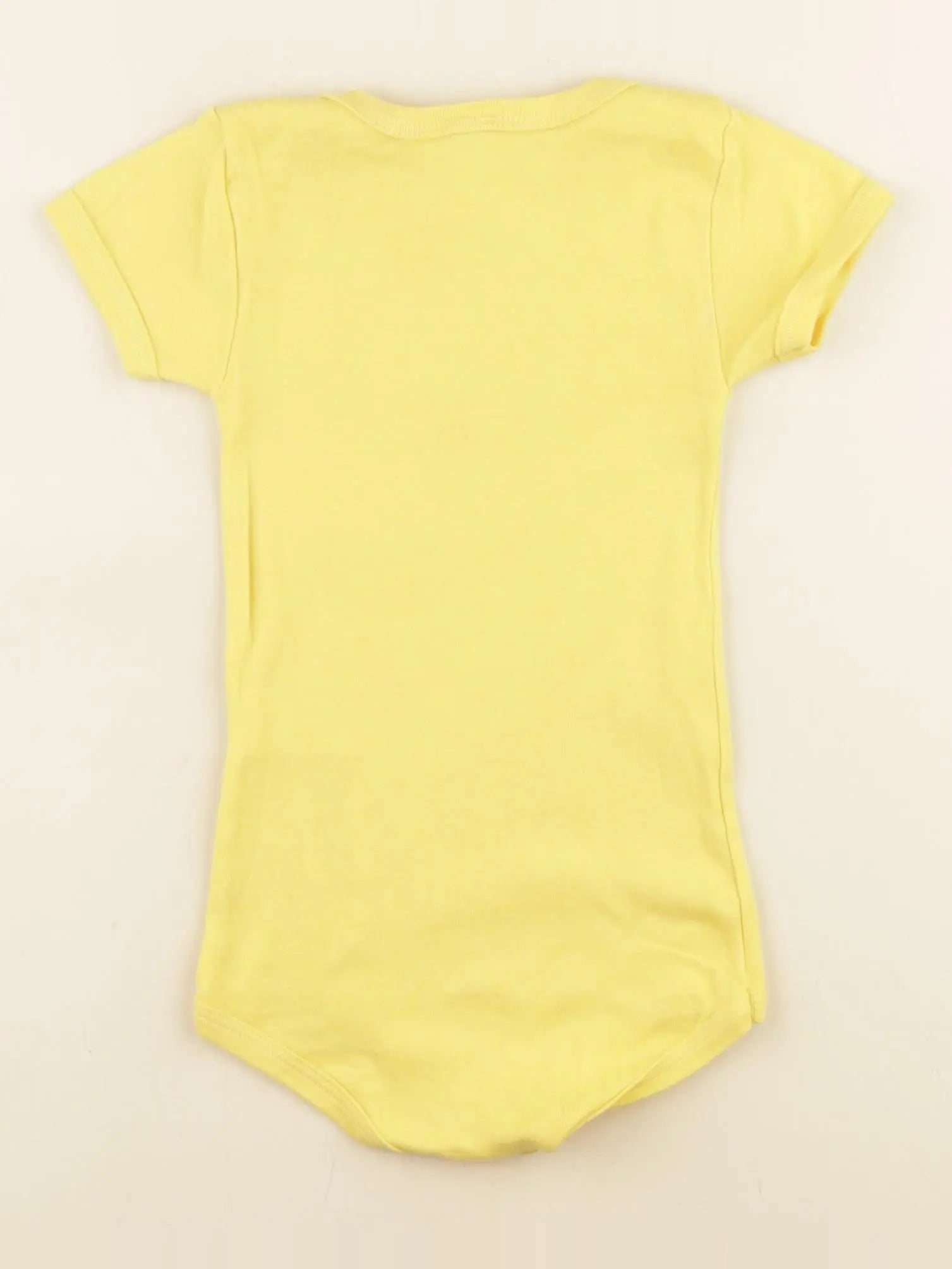 Petit Bateau - body jaune - 18 mois