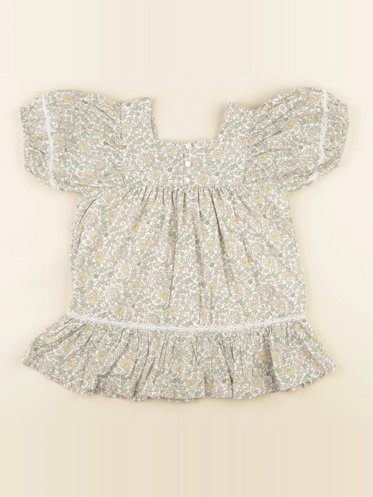 Vertbaudet - robe multicolore - 18 mois