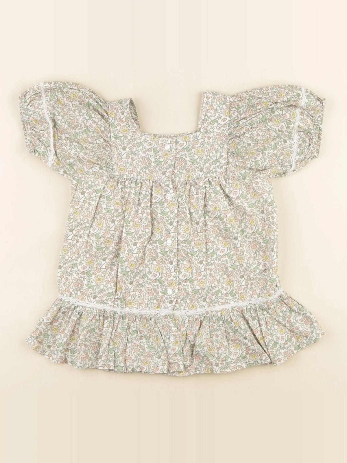 Vertbaudet - robe multicolore - 18 mois