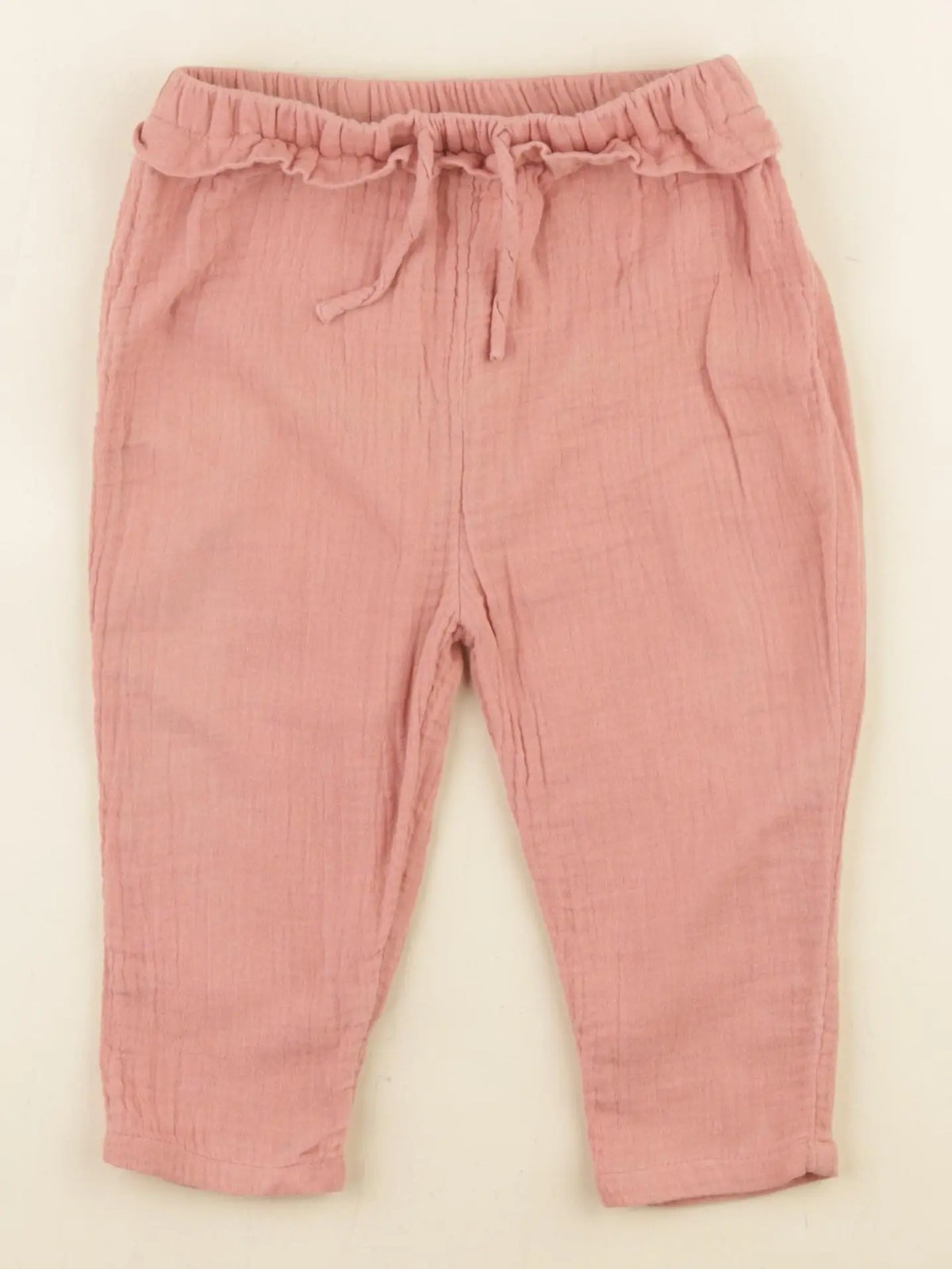 Vertbaudet - pantalon rose - 18 mois