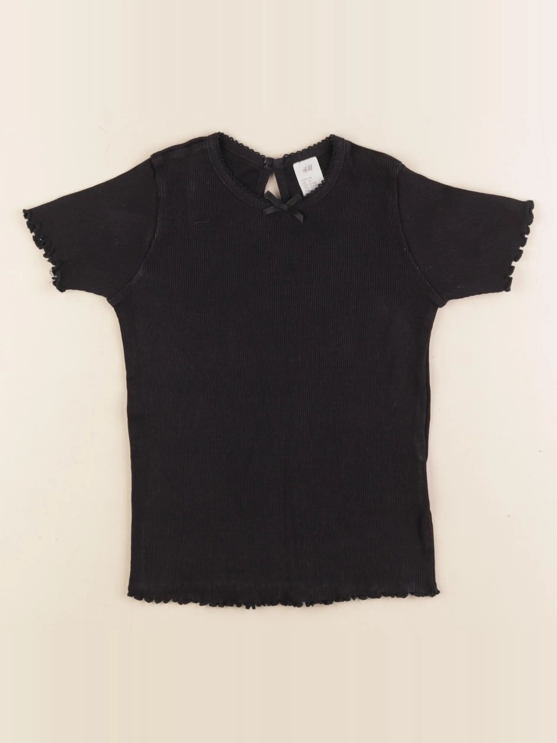 H&M - tee-shirt noir - 4 ans