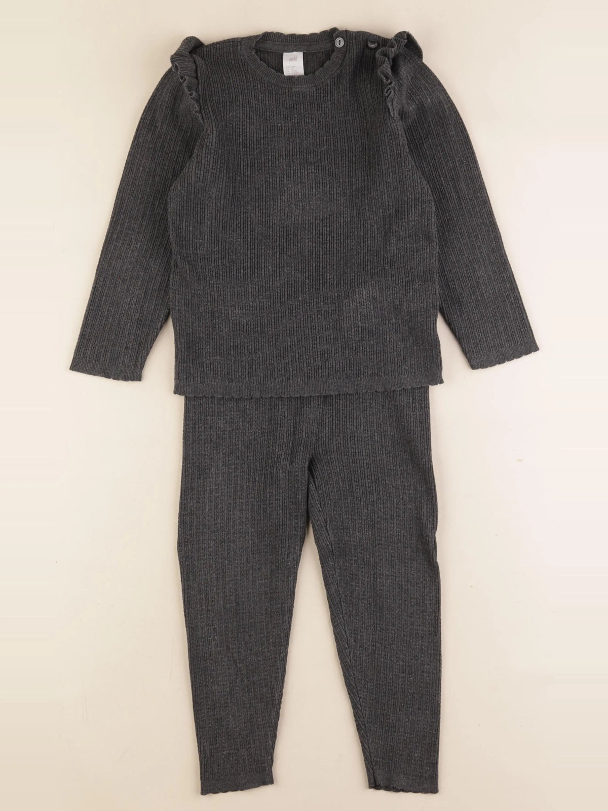 H&M - ensemble gris - 4 ans