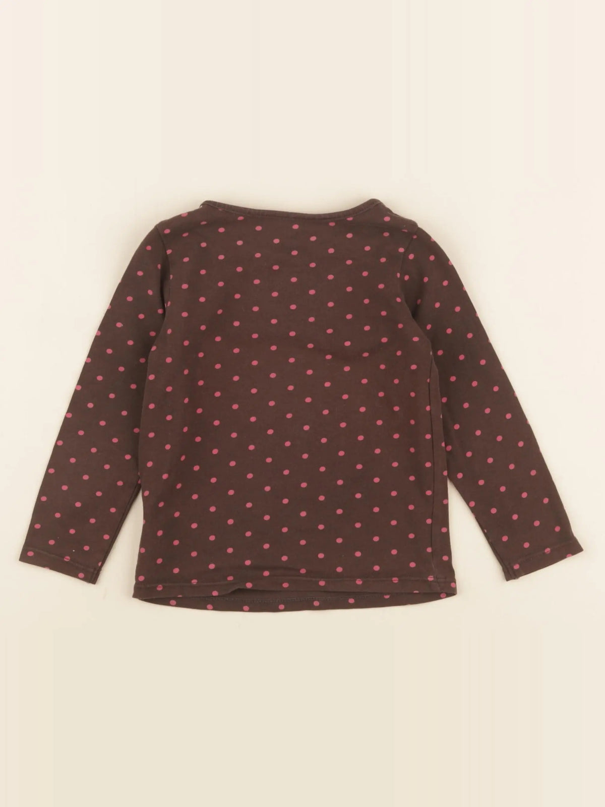 H&M - tee-shirt marron - 18/24 mois
