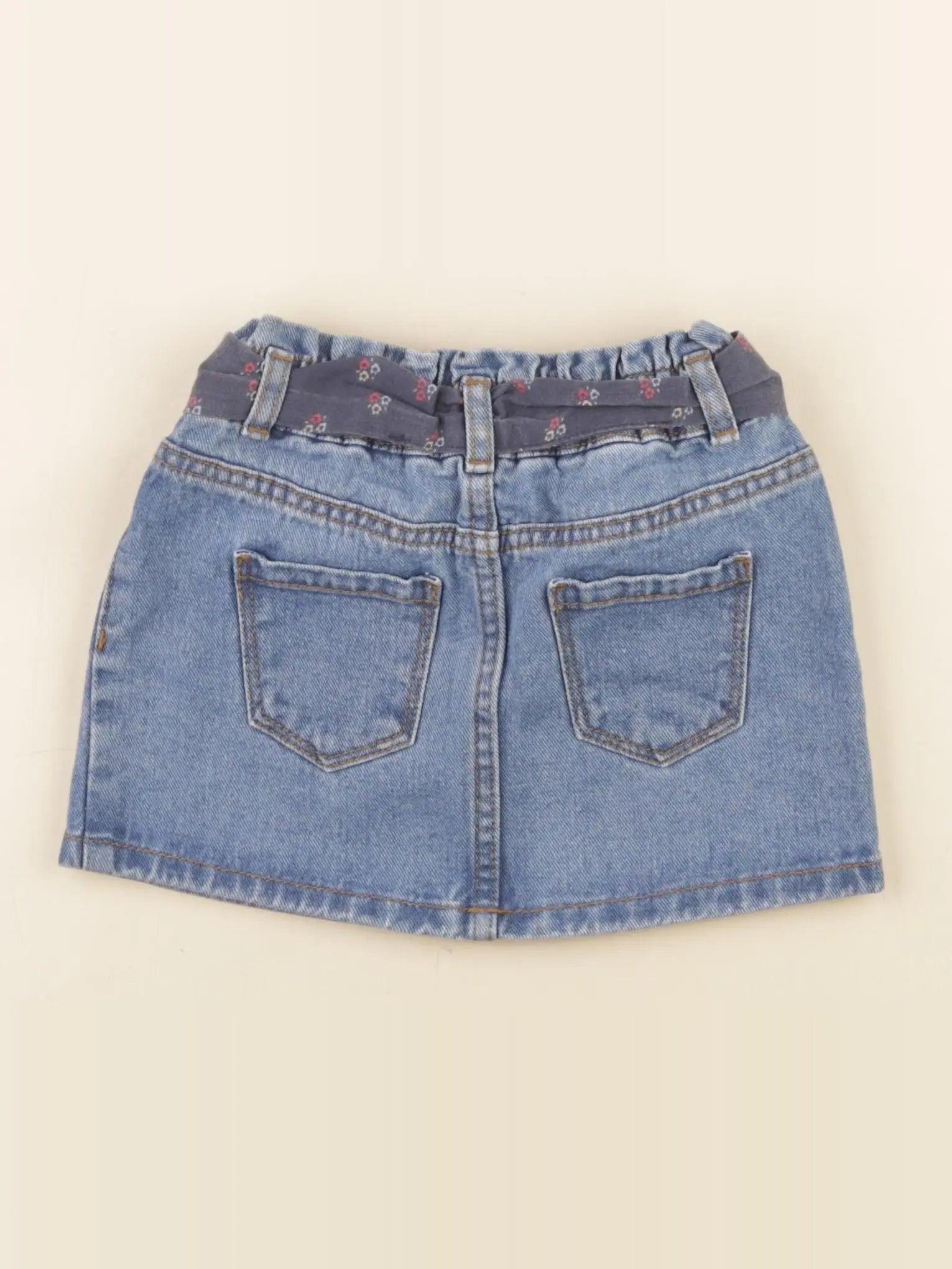 Vertbaudet - jupe bleu - 3 ans