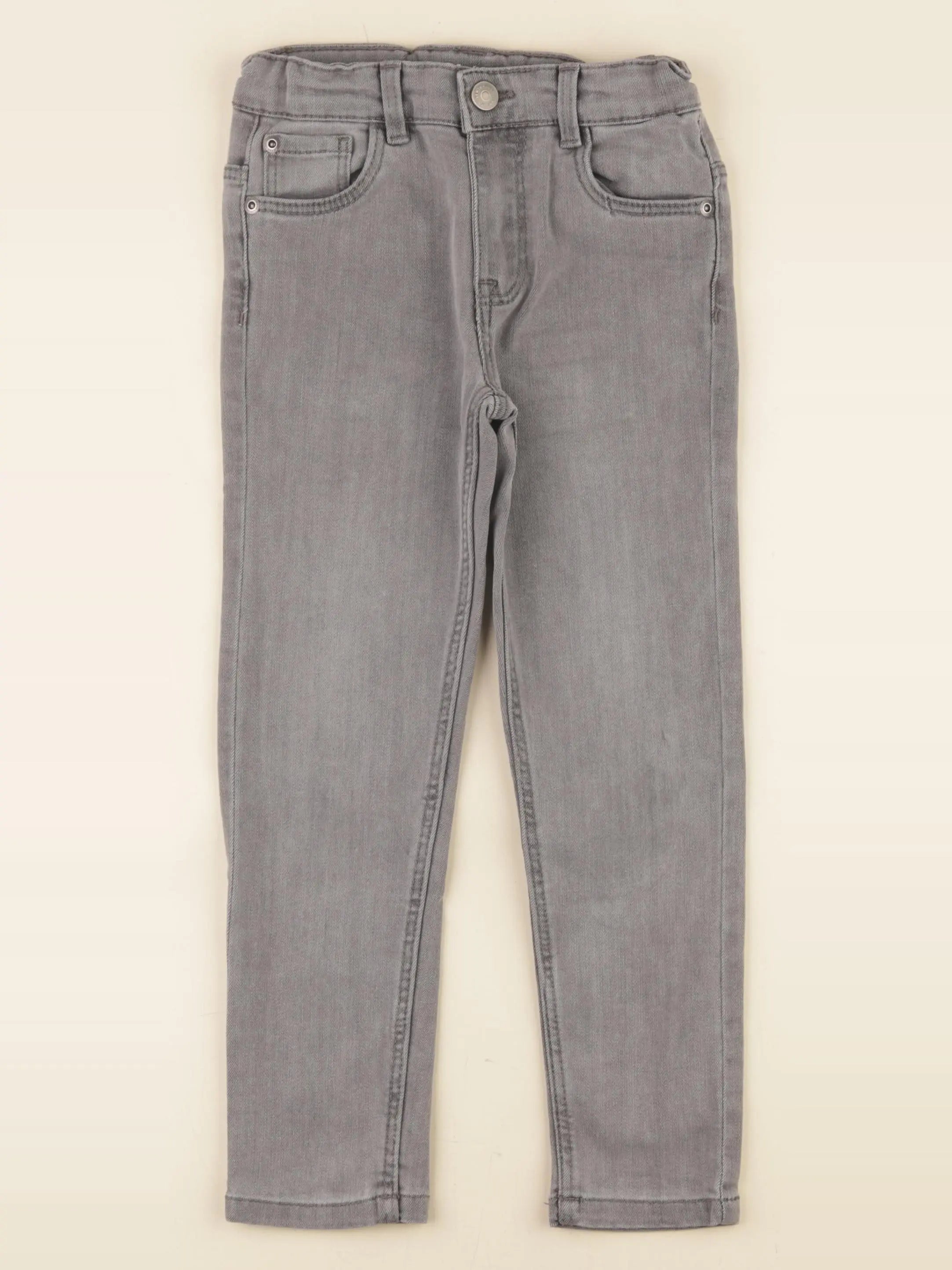 Vertbaudet - jean gris - 6 ans