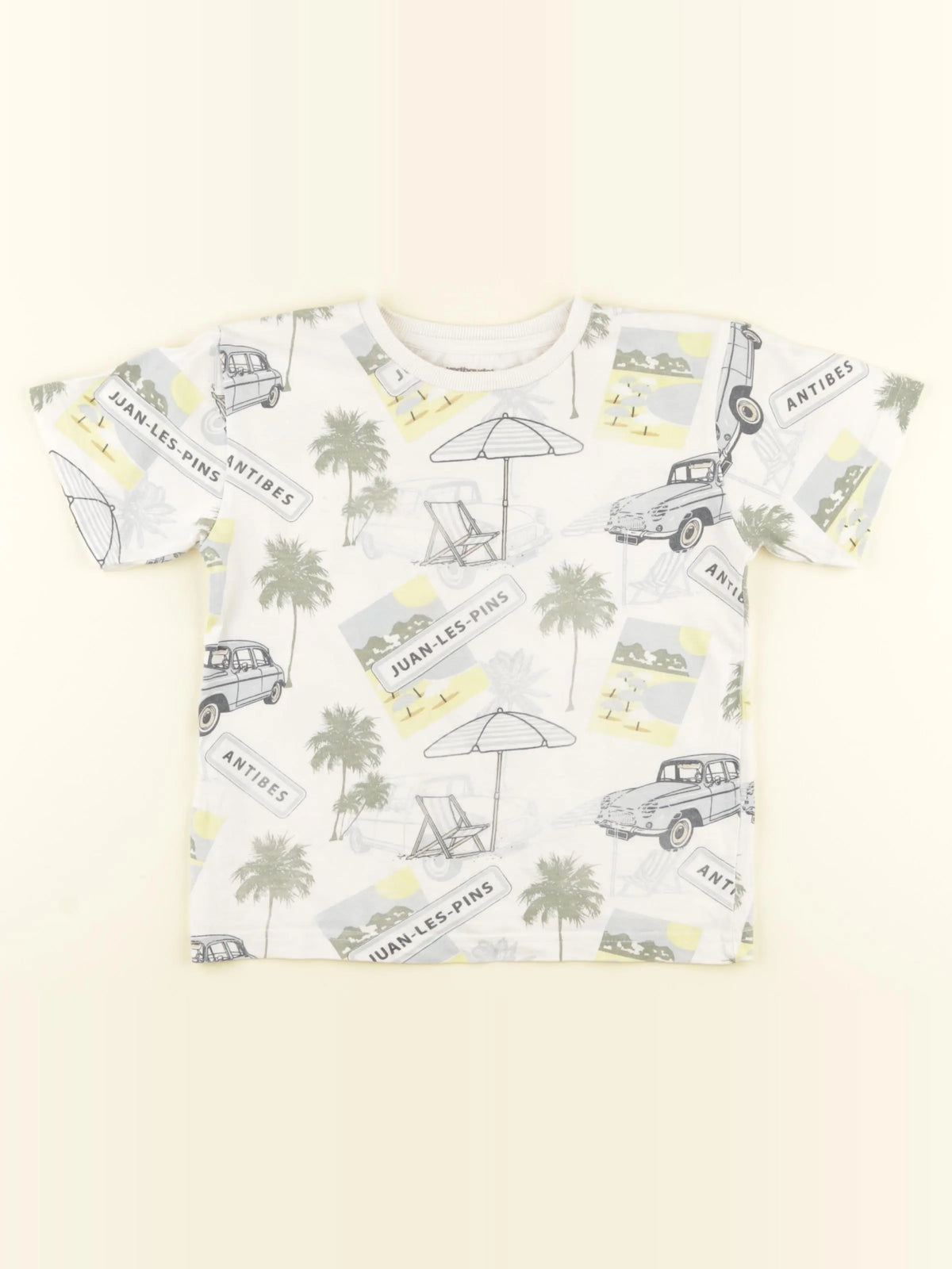 Vertbaudet - tee-shirt multicolore - 6 ans