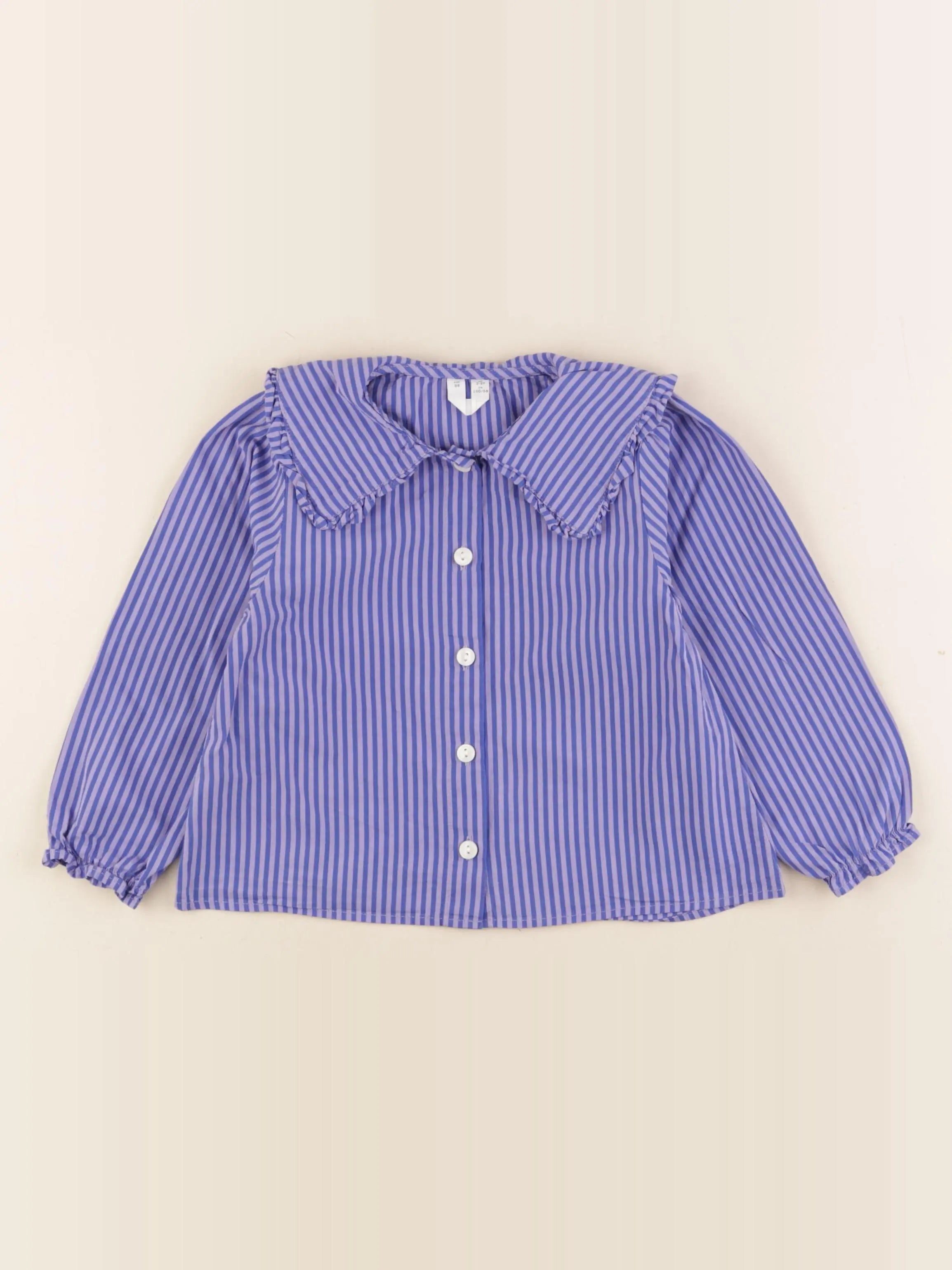 Arket - blouse violet - 2/3 ans
