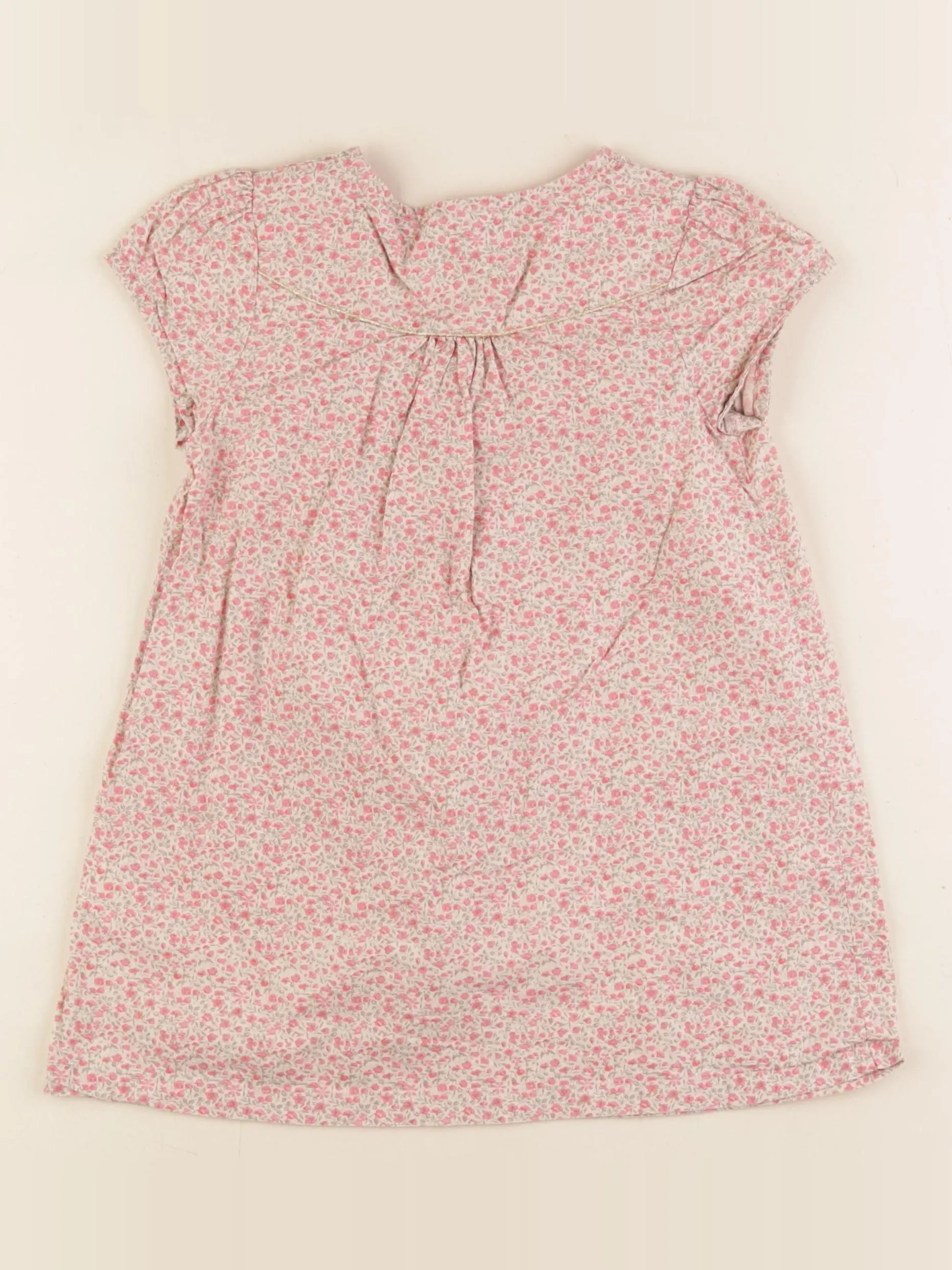 Petit Bateau - robe multicolore - 3 ans