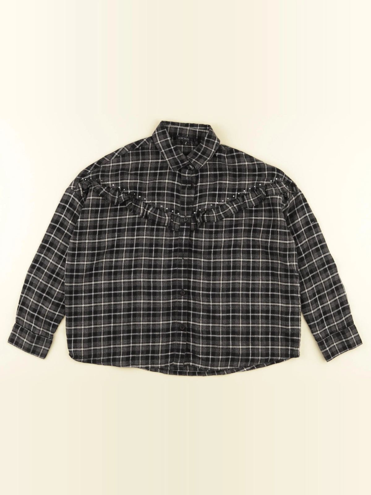 IKKS - chemise noir - 8 ans