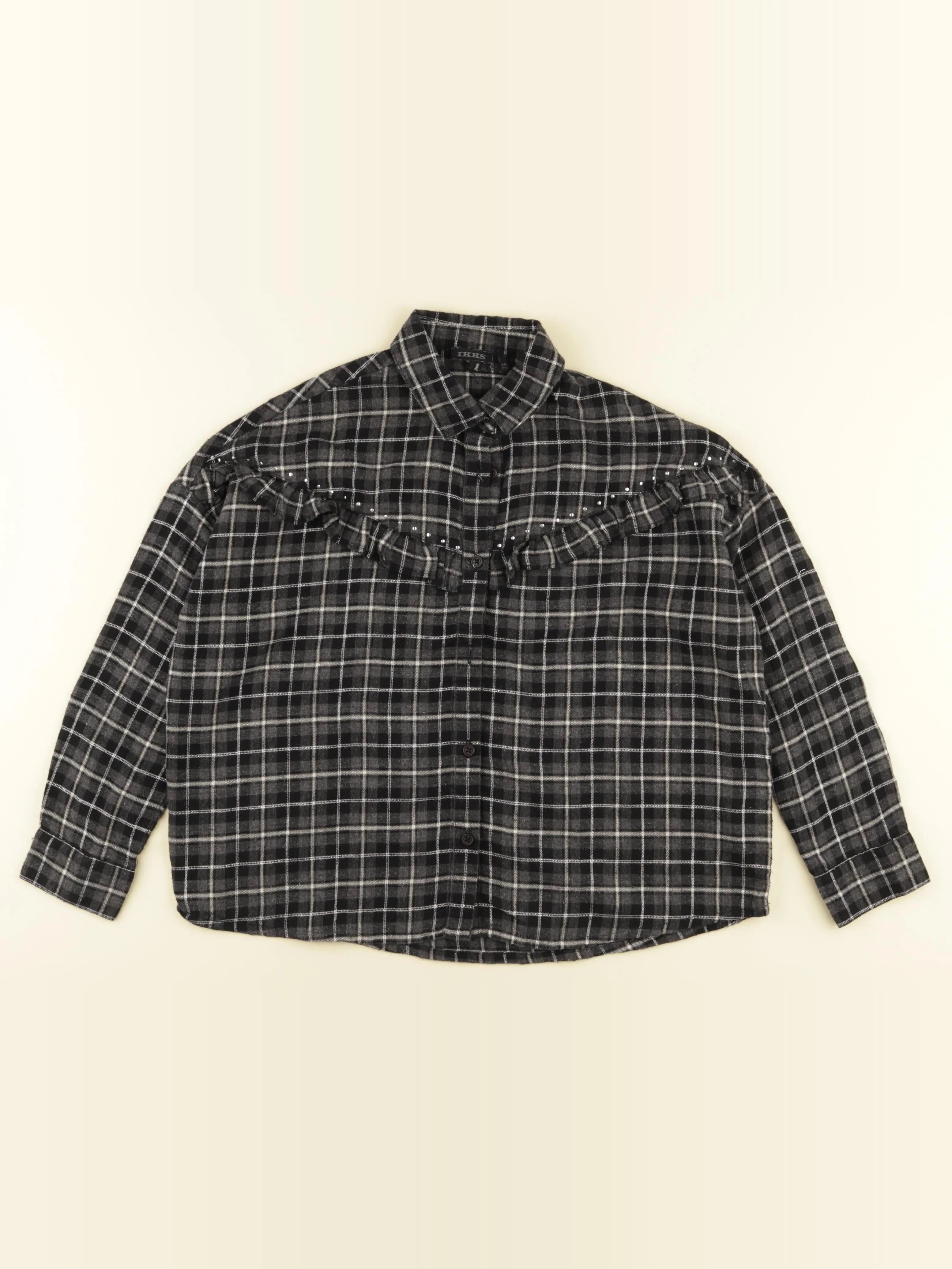 IKKS - chemise noir - 8 ans