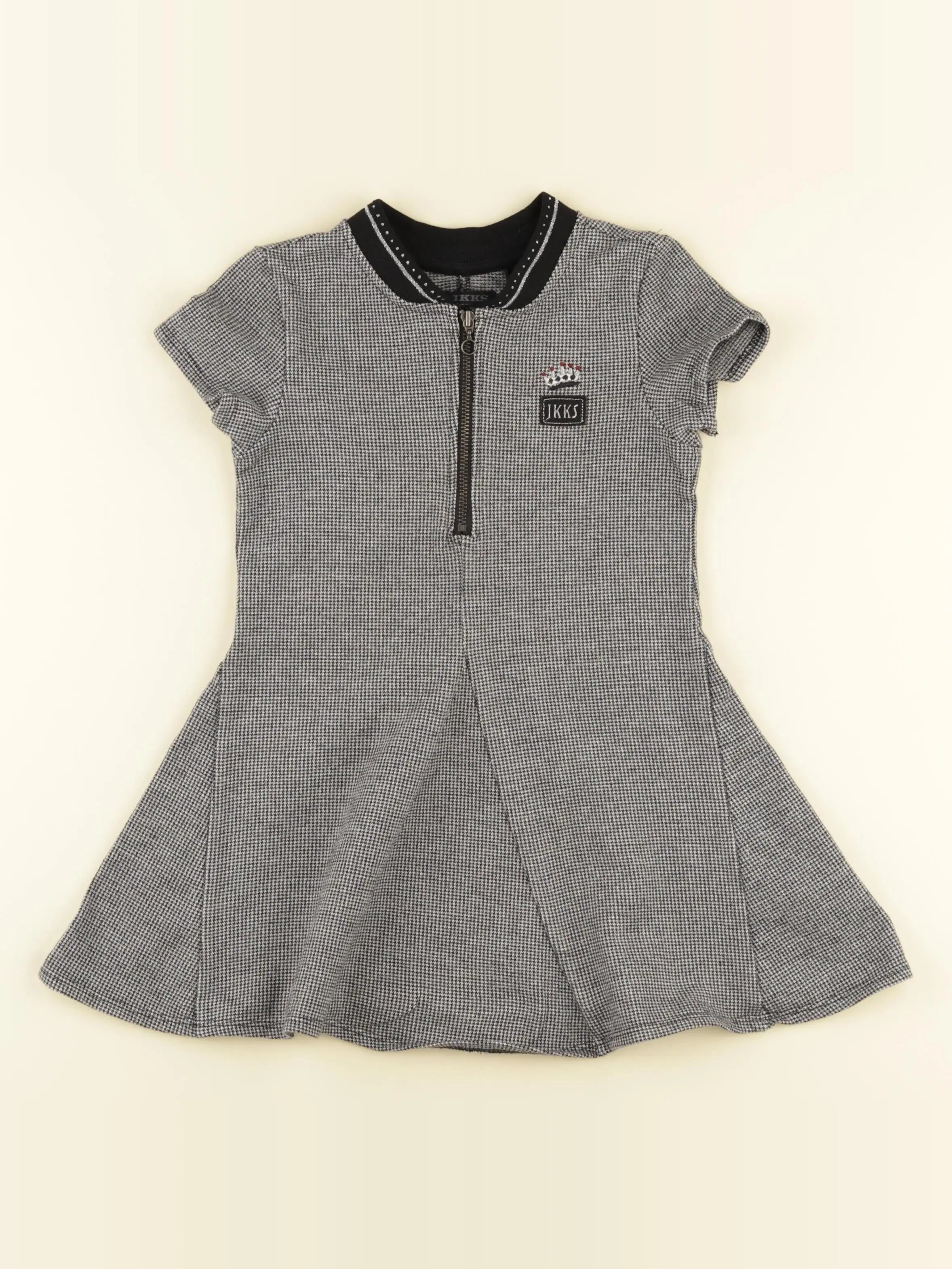 IKKS - robe noir - 4 ans