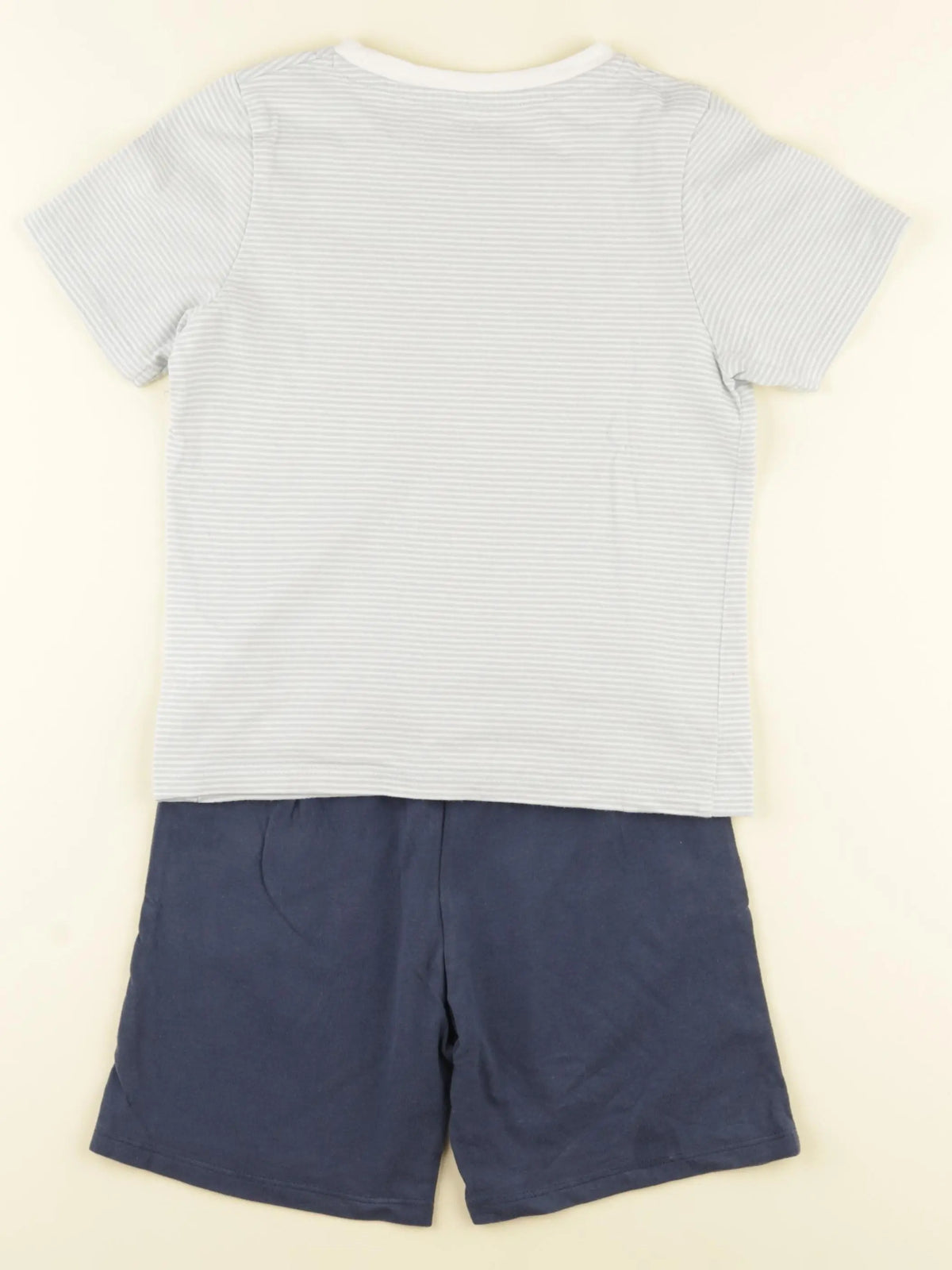Vertbaudet - pyjama coton bleu - 6 ans