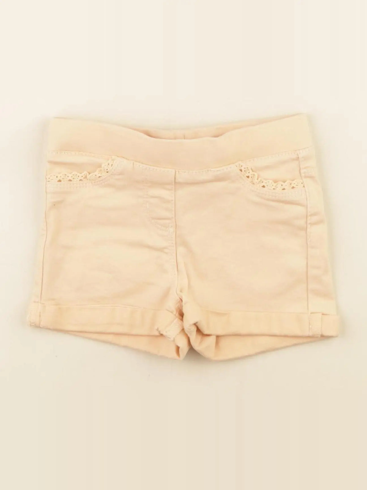 Vertbaudet - short orange - 3 ans