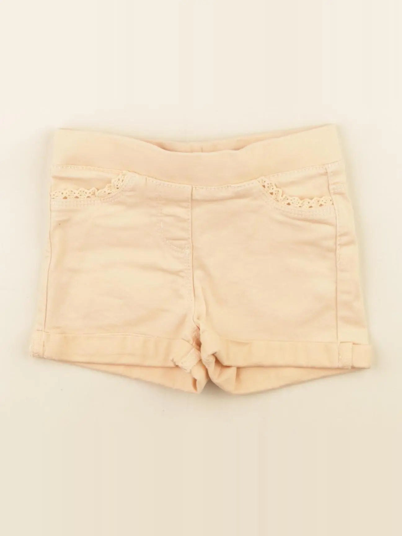 Vertbaudet - short orange - 3 ans