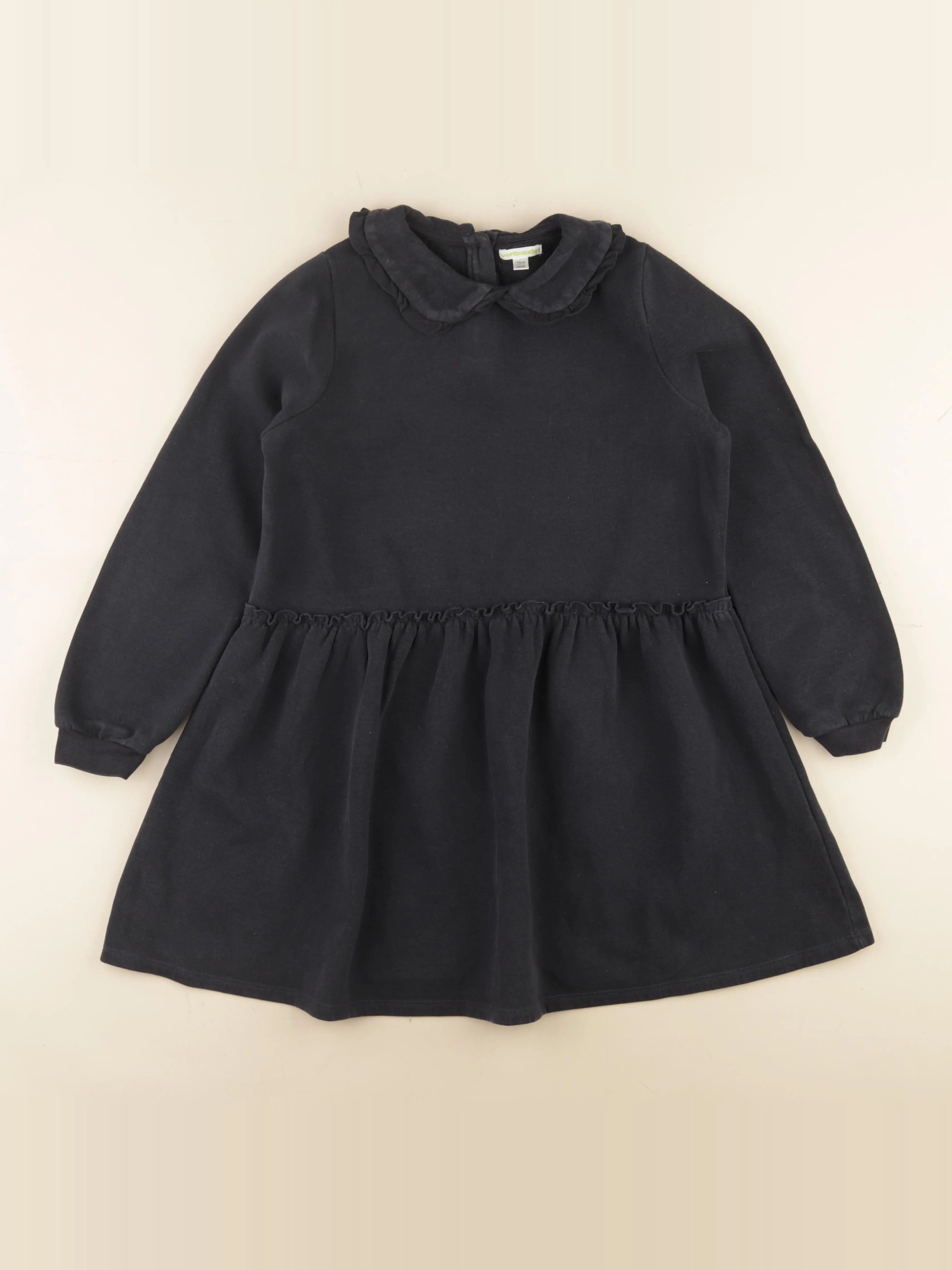Vertbaudet - robe gris - 10 ans