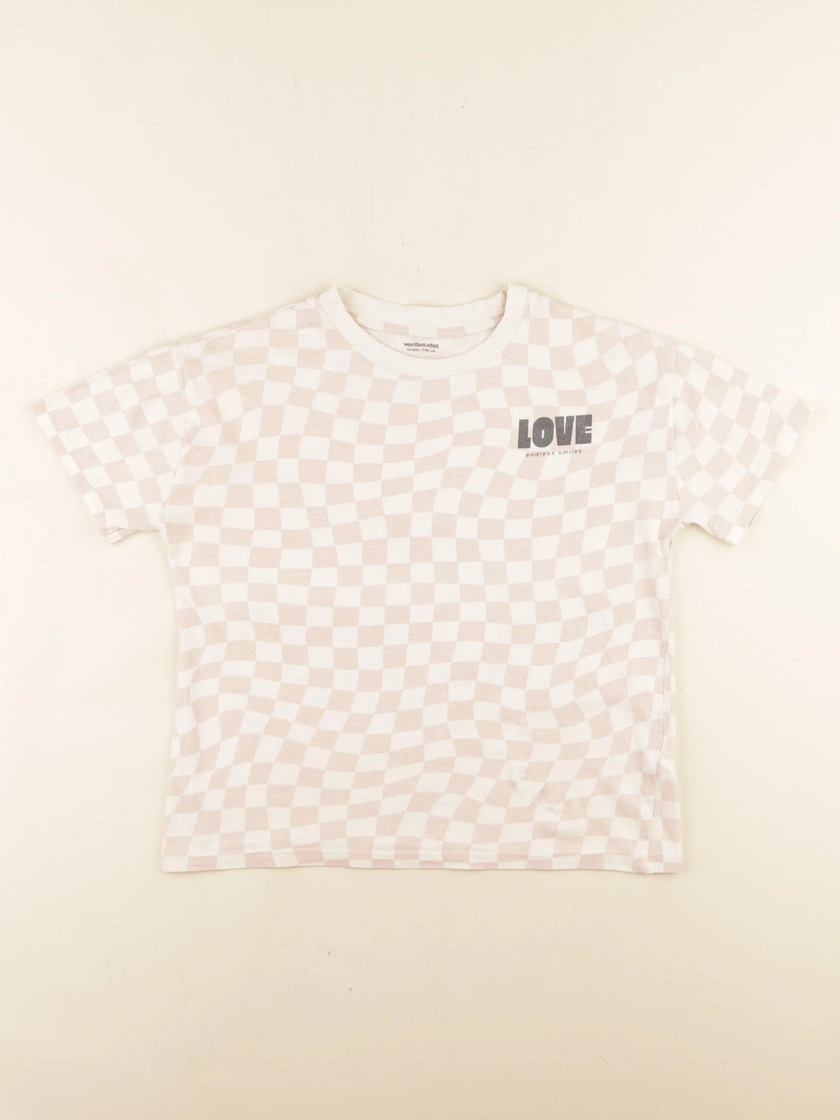Vertbaudet - tee-shirt rose - 10 ans