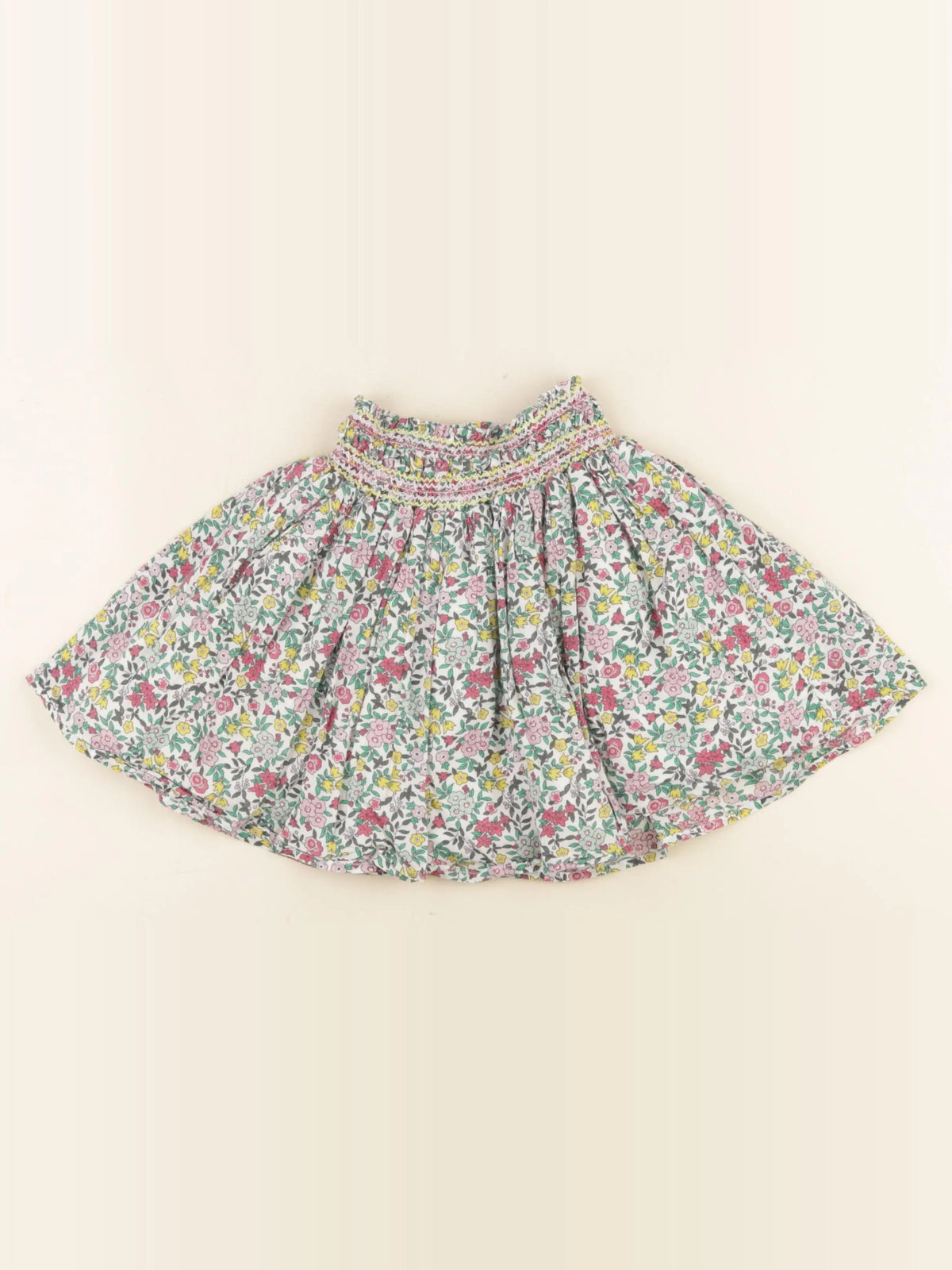 Monoprix - jupe multicolore - 5 ans