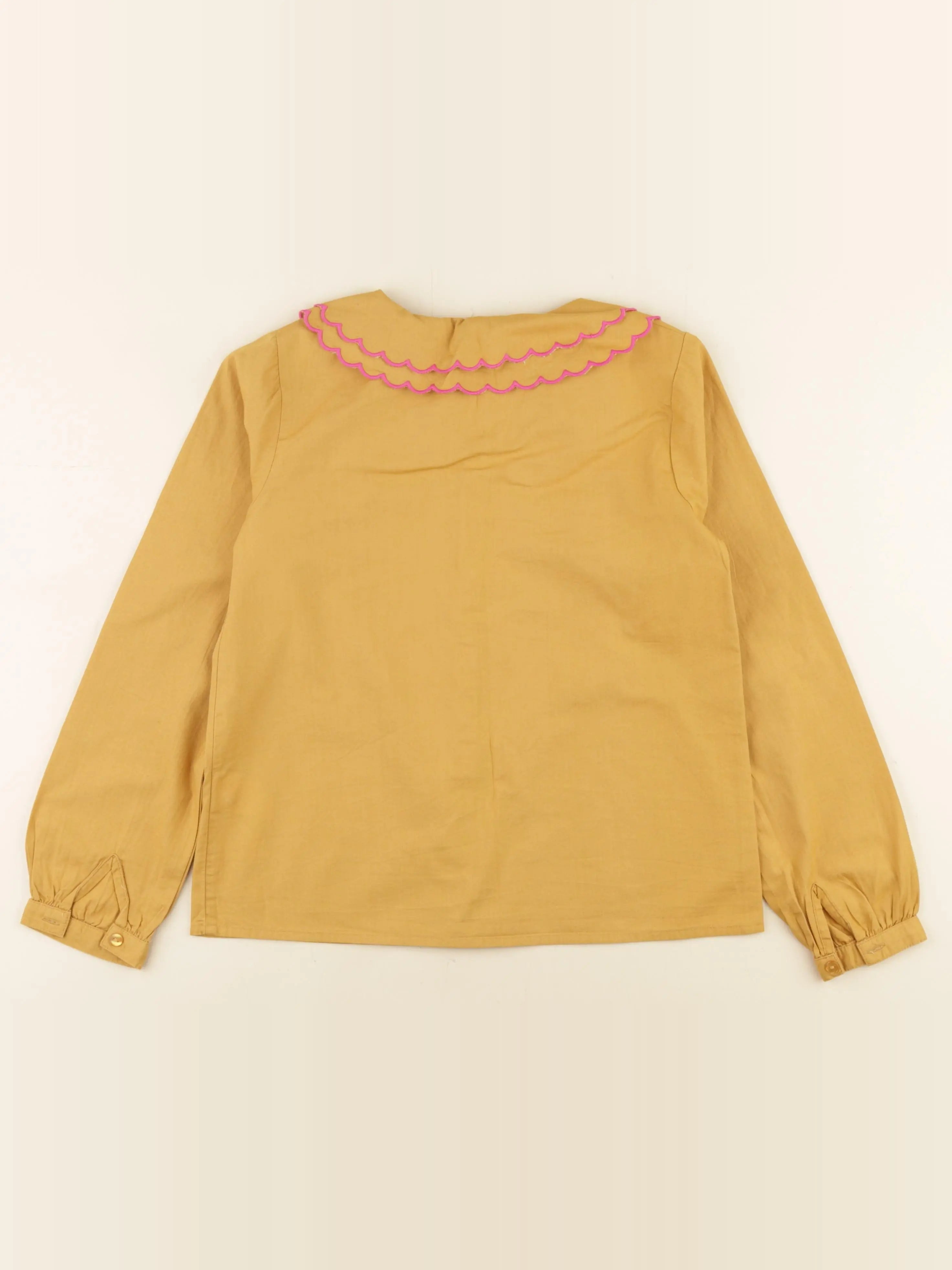 Vertbaudet - blouse jaune - 10 ans