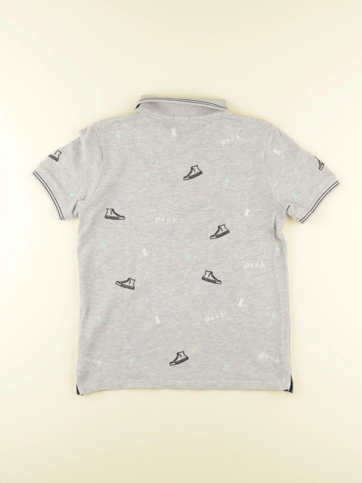 IKKS - polo gris - 12 ans